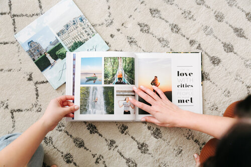 Travel Photo Book Ideas/Inspiration [1-Minimalist/Clean] 