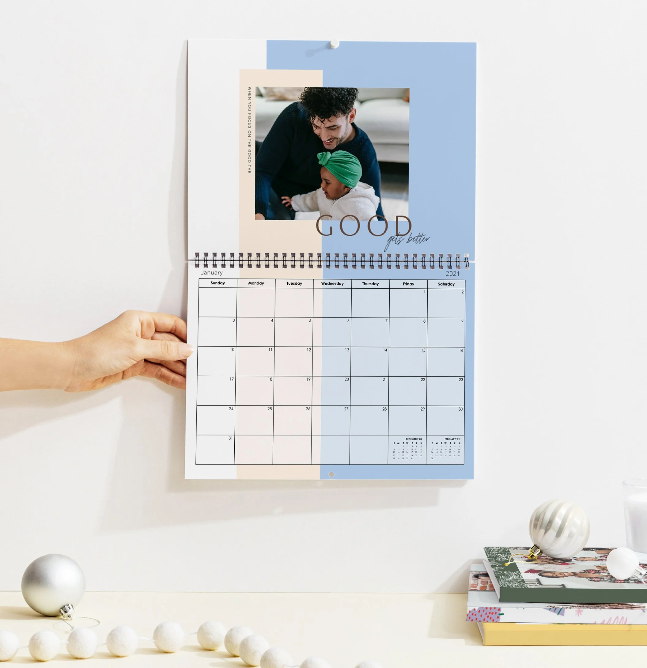 2022 Custom Wall Calendar Templates in 11x8.5 and 12x12 — Mixbook