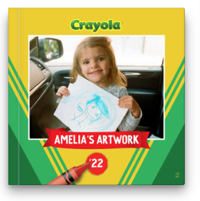 "Kids Art Book" by Crayola
