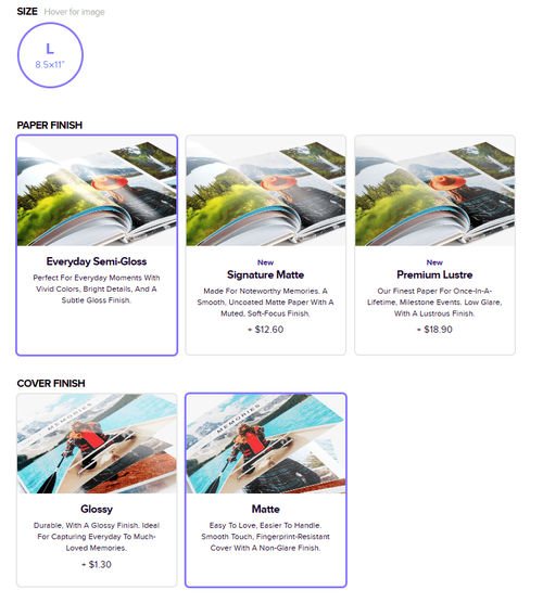 How to Change Your Photo Book Options on Mixbook: Size, Format, and Paper