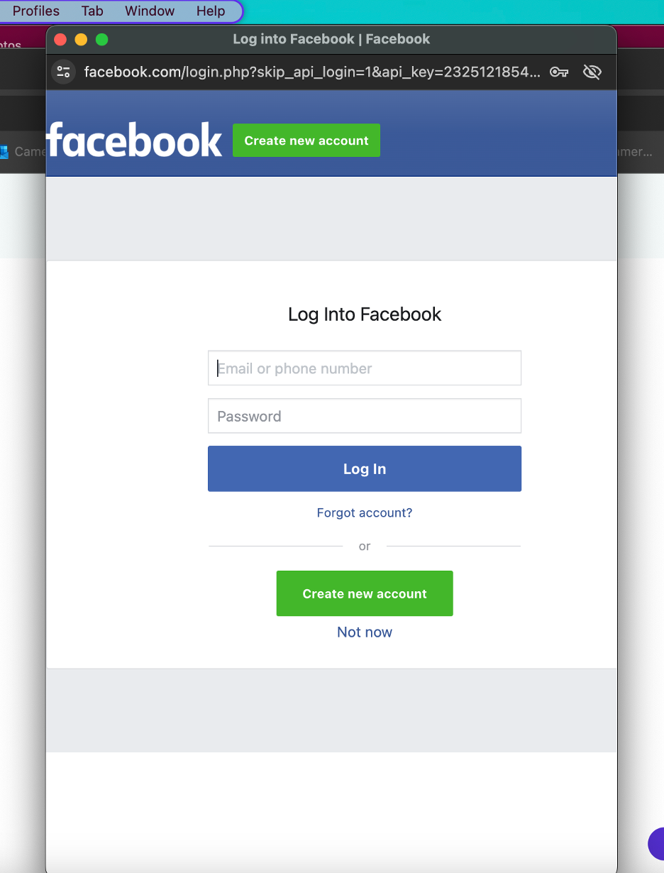 Creating a photo book from your Facebook pictures