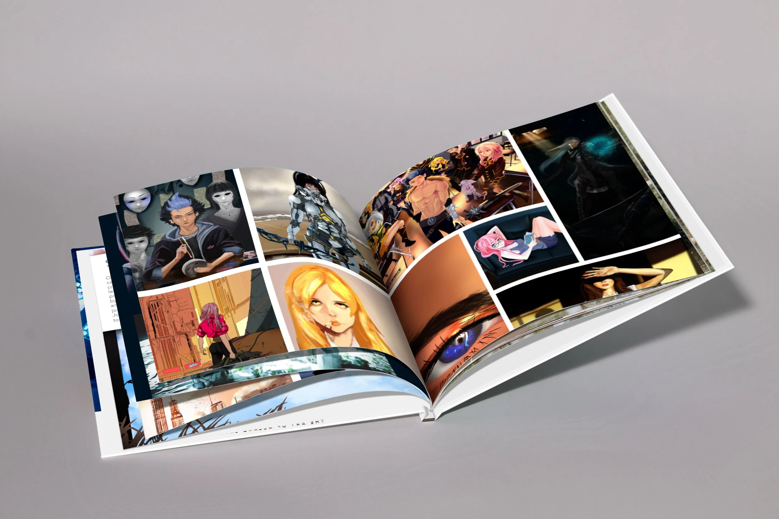 A Graphic Artist Explains How to Create an Art Portfolio with Mixbook