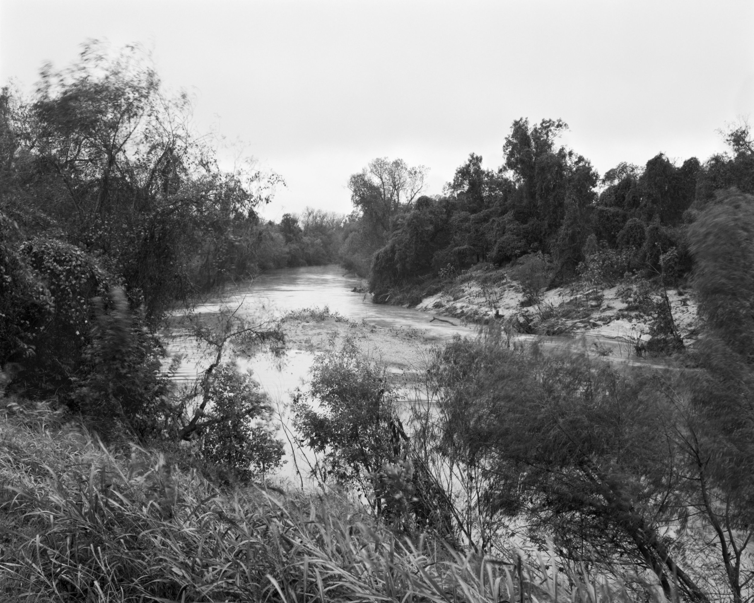 The Guadalupe River at Riverside Park