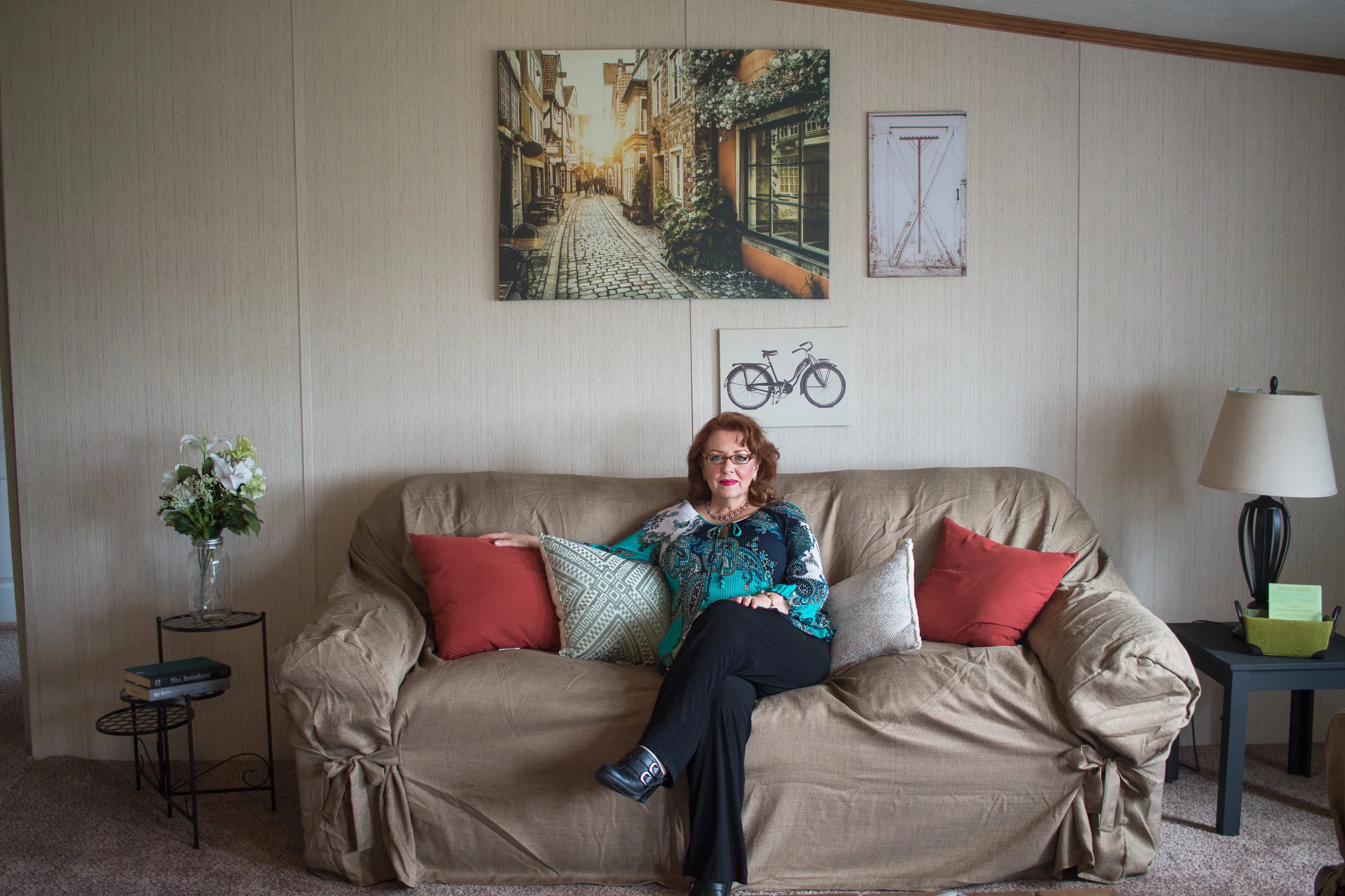 Karen Louise Gutierrez, 57, Saleswoman at A-1 Homes in Victoria