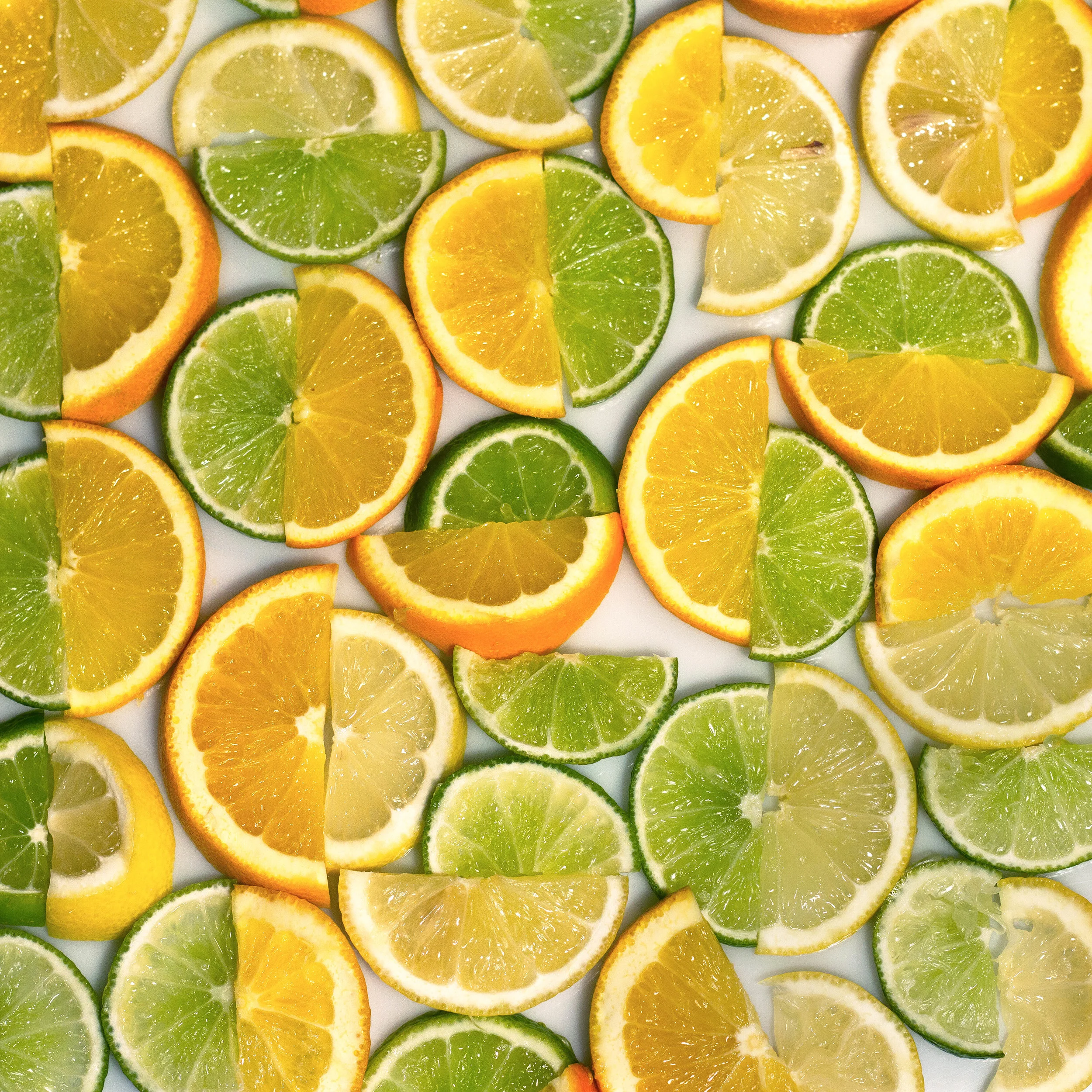  Lemons, limes, and oranges.    