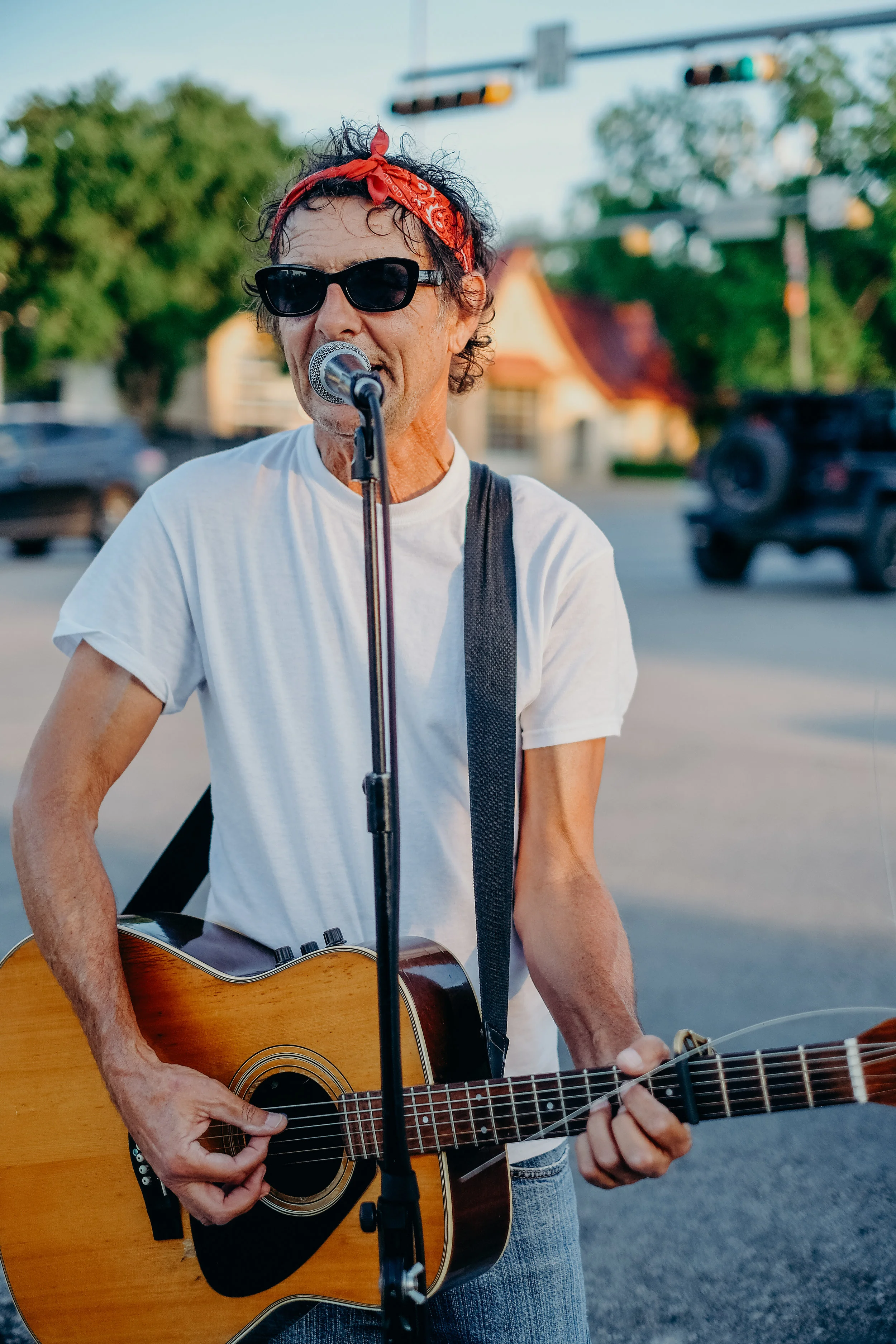 Jerry Wagers playing on South Congress and W. Milton 