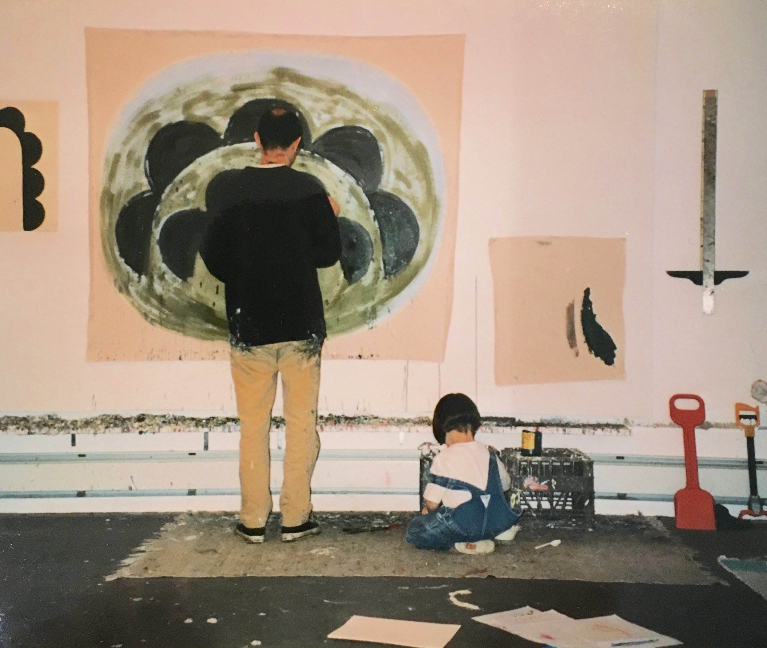 Steven and Daizy Cushner In The Studio, 1992