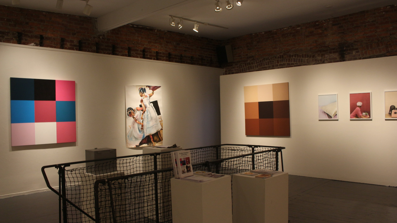 Installation shot of Public Displays of Privacy at The District of Columbia Arts Center (DCAC)