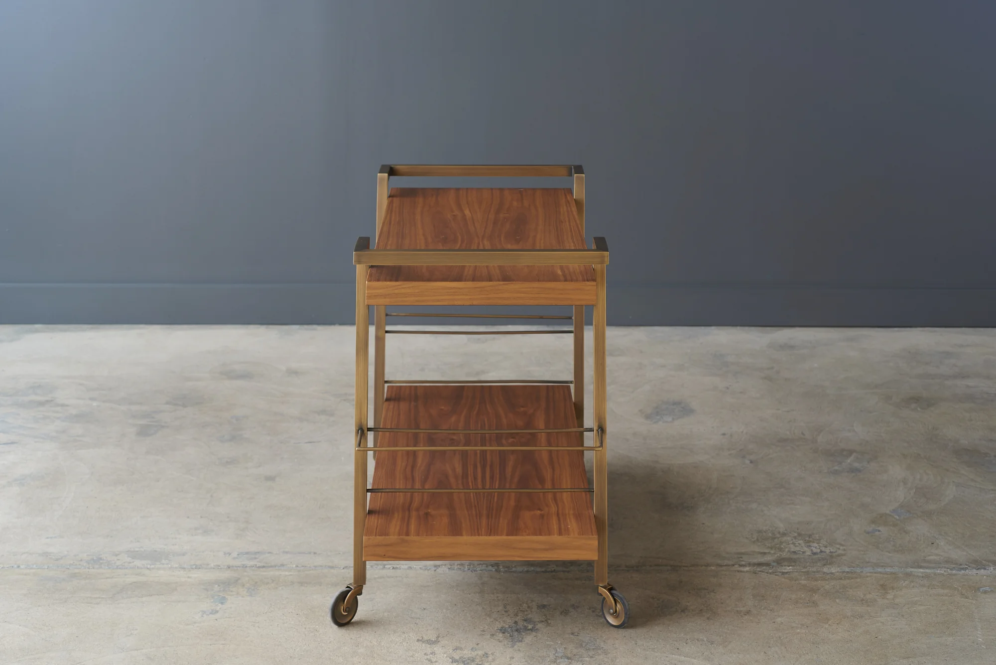 Driscoll Bar Cart_Natural Walnut and Distressed Brass_3.jpg