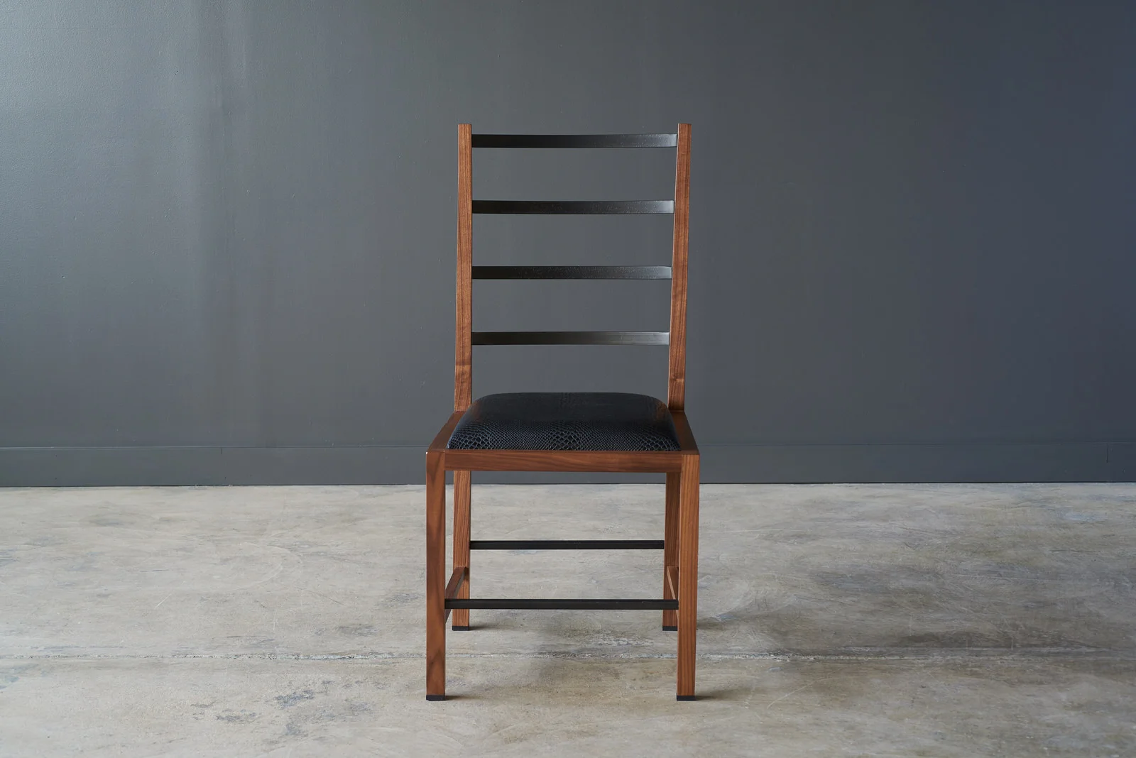 Cooper Tall Chair_Natural Walnut, Oil Quenched Steel and Joseph Noble Riot Empirical_1.jpg