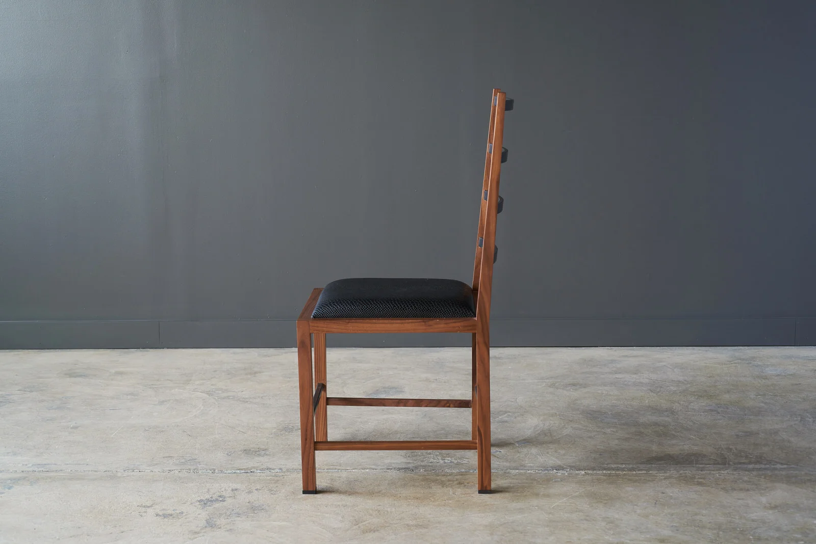 Cooper Tall Chair_Natural Walnut, Oil Quenched Steel and Joseph Noble Riot Empirical_3.jpg