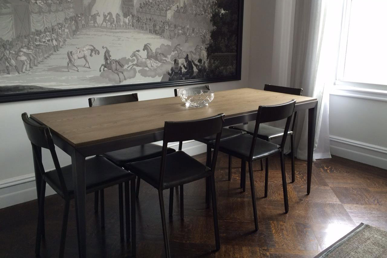 Axilrod Shown: Wooster Dining Table