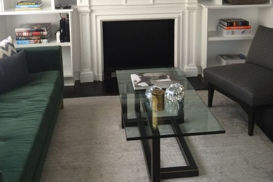 Rasmussen - Williamsburg Apartment Shown: Hudson Sofa, Custom Chrysler Cocktail Table