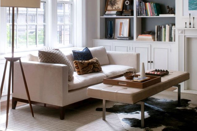 Katie Lydon Interiors Shown: Darin Daybed, Custom Grove Sofa