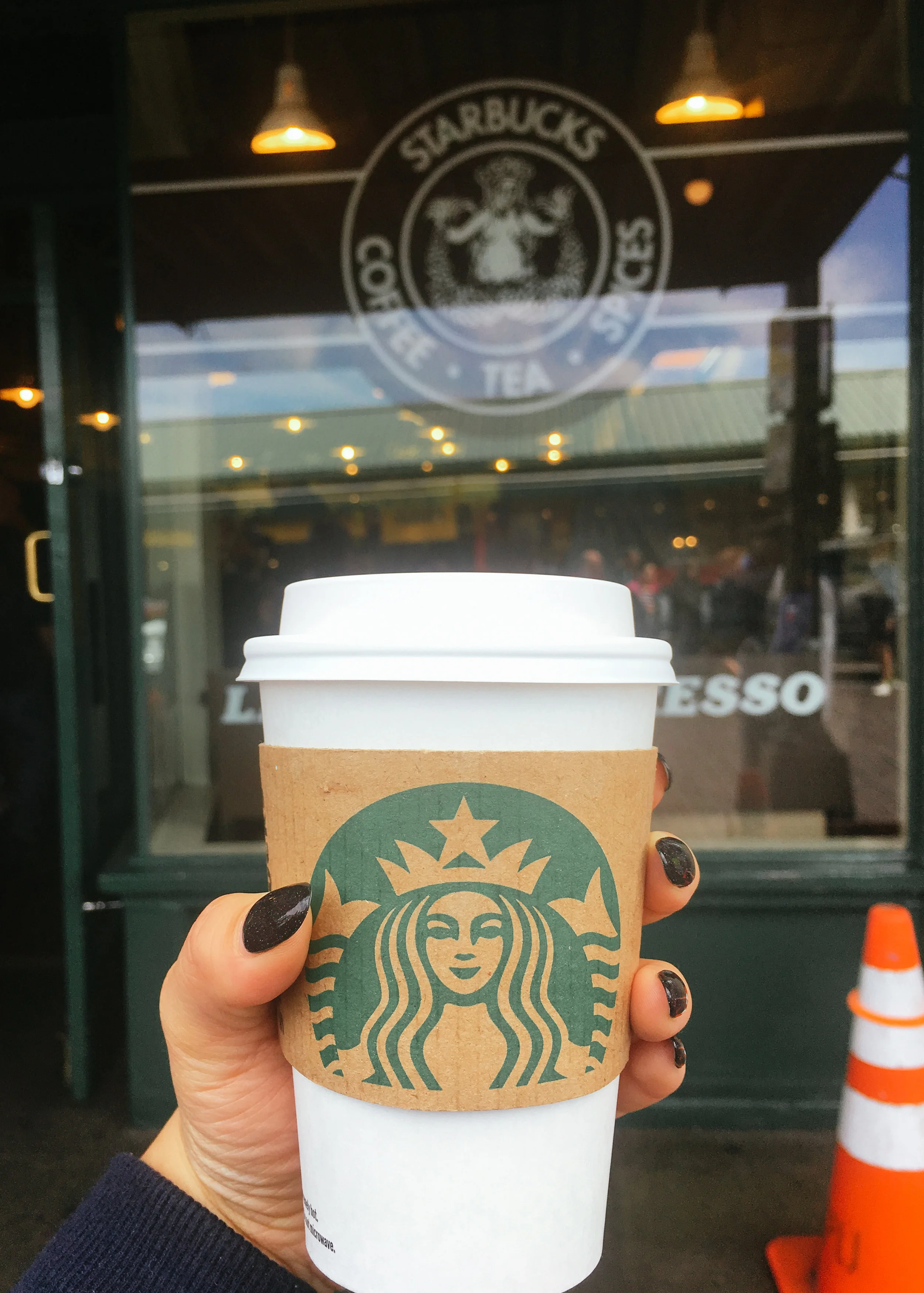 Obviously had to get a coffee from the orig Starbucks in Seattle