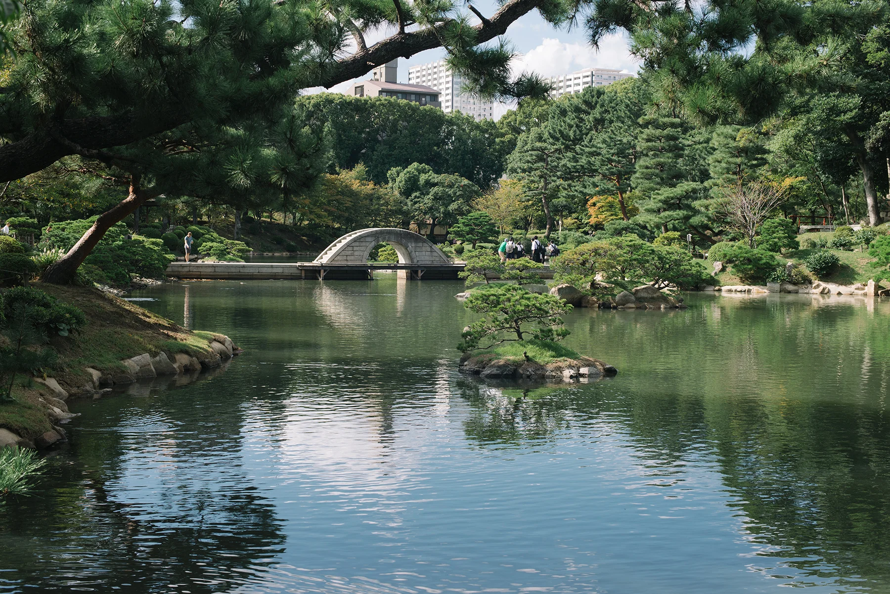 Shukkei-en garden, Hiroshima. Very peaceful garden in the middle of the city.