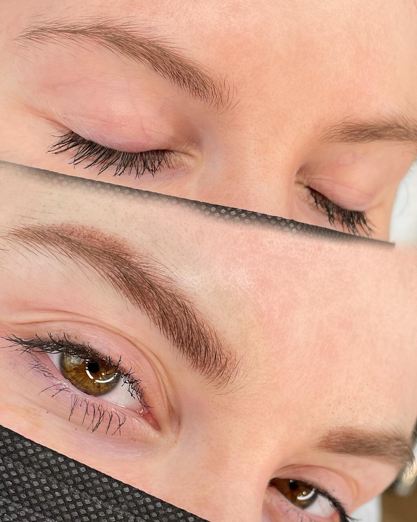 More powder brows on friends! Thanks @medias_res ❤️❤️