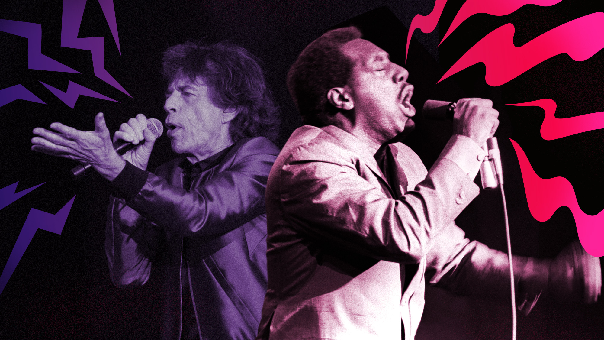 Graphic for The A.V. Club article, “Otis Redding plays the Stones: 9 incredible cover songs”