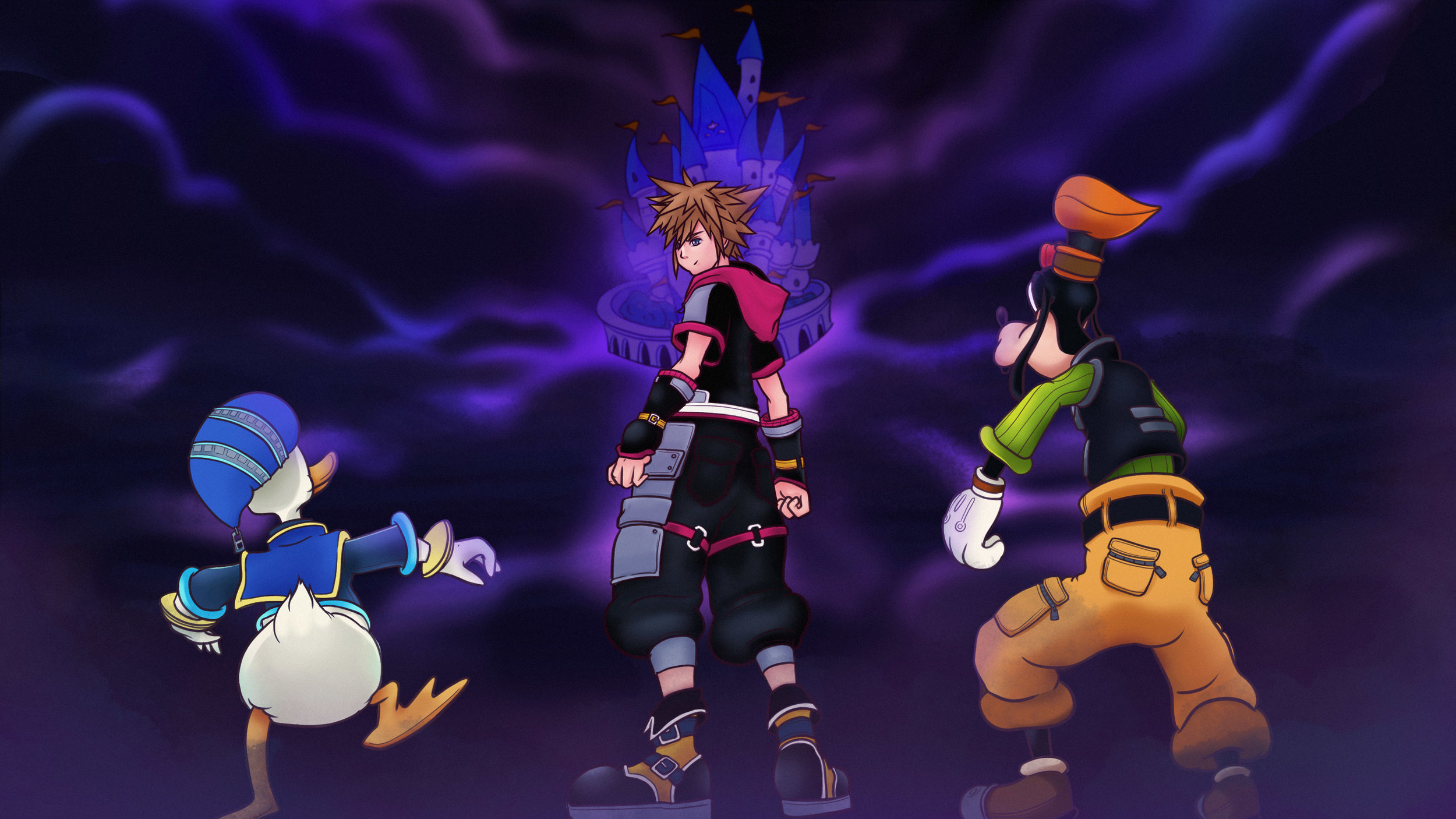 Illustration for The A.V. Club article, “Kingdom Hearts is Disney at its strangest, darkest—and most moving ”