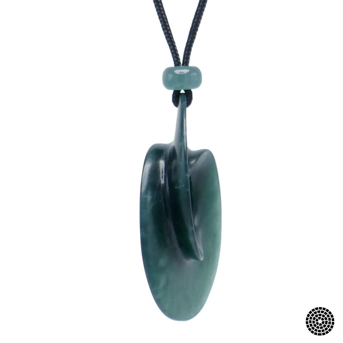 California Jade Carvings - %22Riptides%22 Guatemalan Blue Jadeite - Handmade Jade Necklace 2..jpg