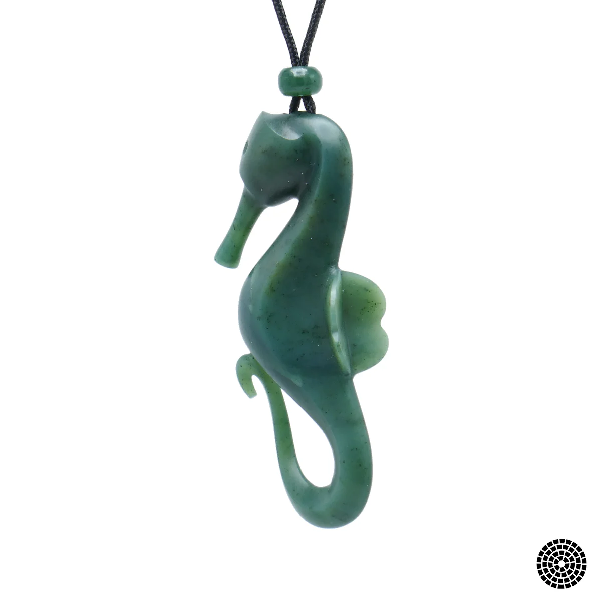 California Jade Carvings - Handcarved Jade Seahorse Necklace - Canadian Yukon Jade (4).jpg