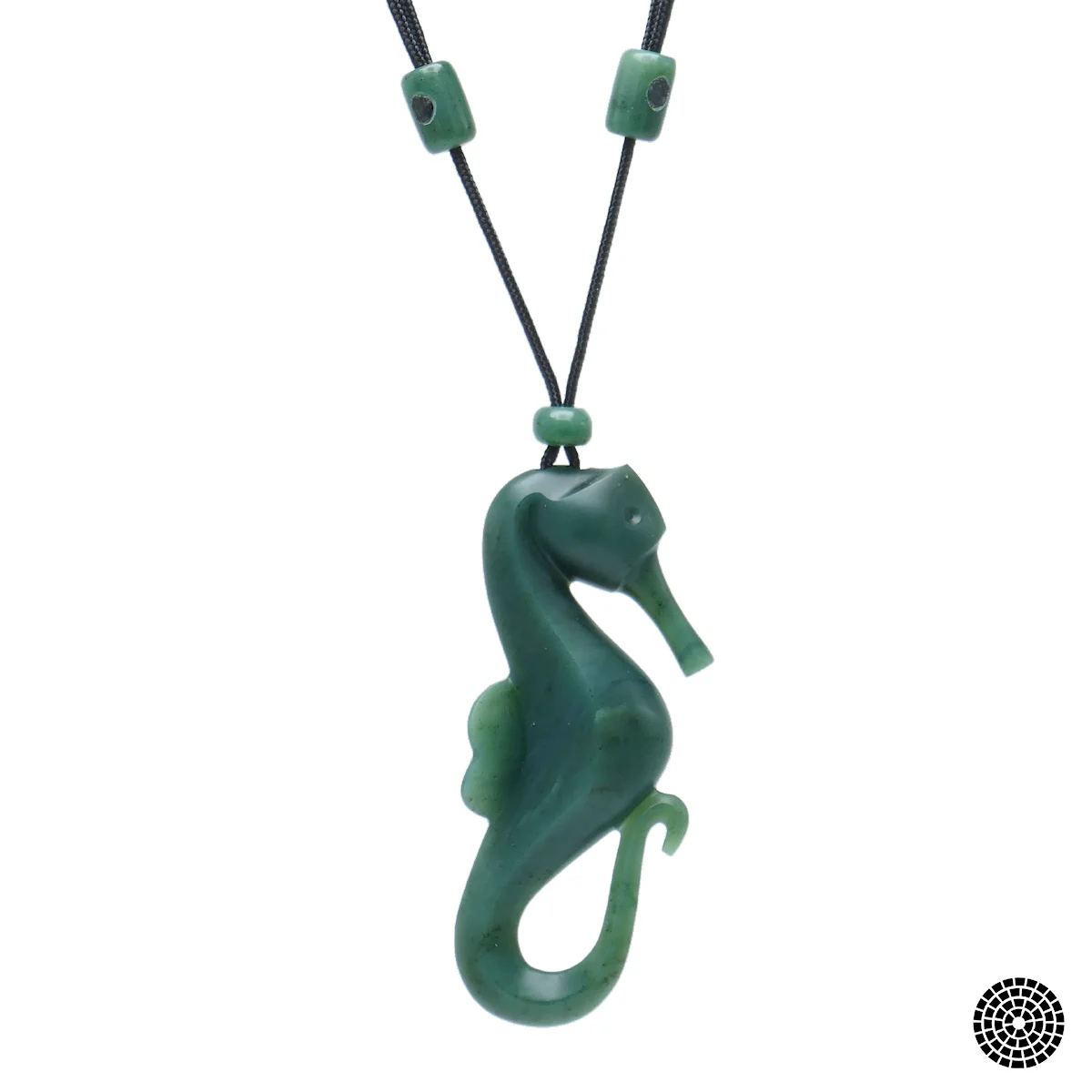 California Jade Carvings - Handcarved Jade Seahorse Necklace - Canadian Yukon Jade (6).jpg