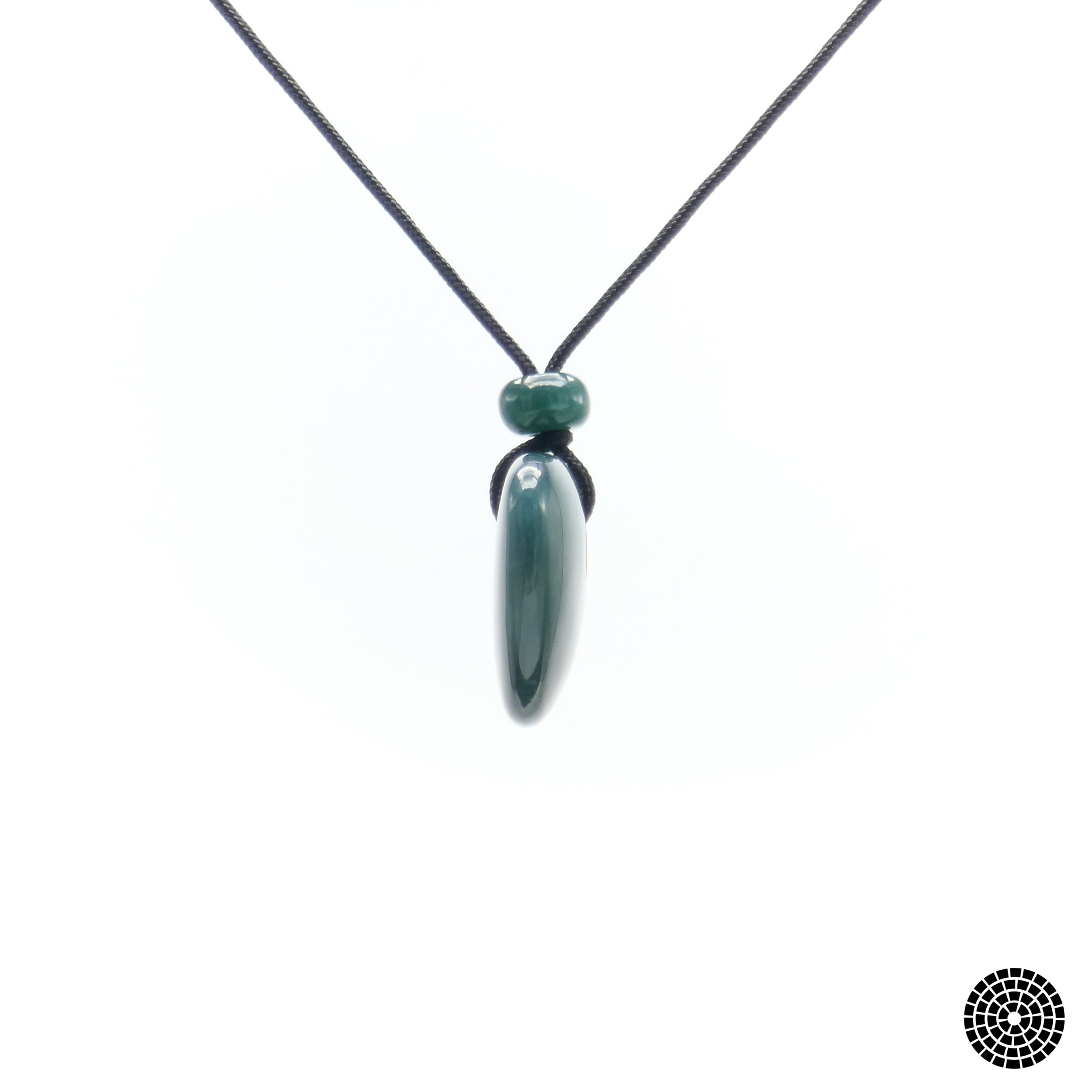 California Jade Carvings - Handcarved Guatemalan Blue Jadeite Pendant Necklace 1B.jpg
