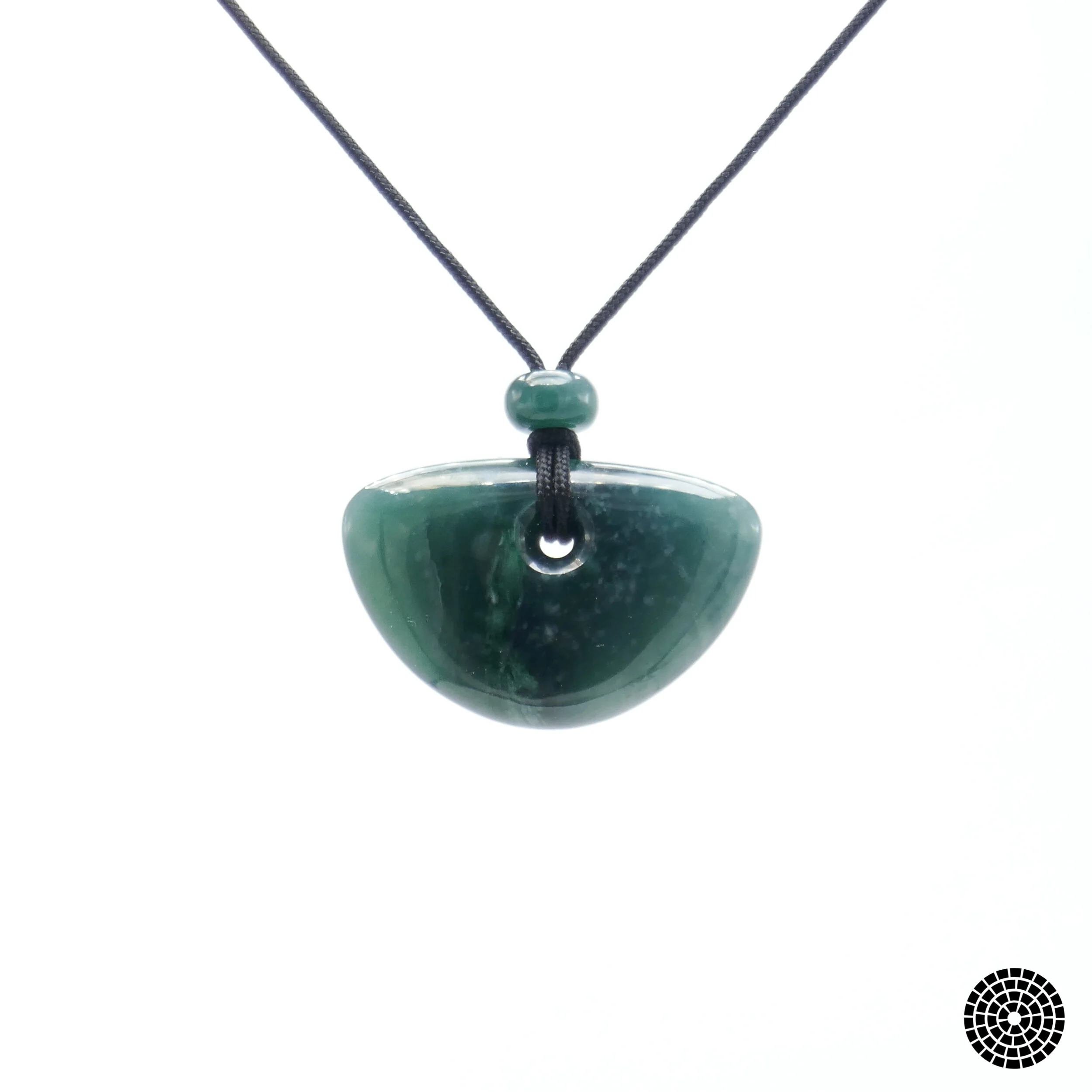 California Jade Carvings - Handcarved Guatemalan Blue Jadeite Pendant Necklace 1A.jpg