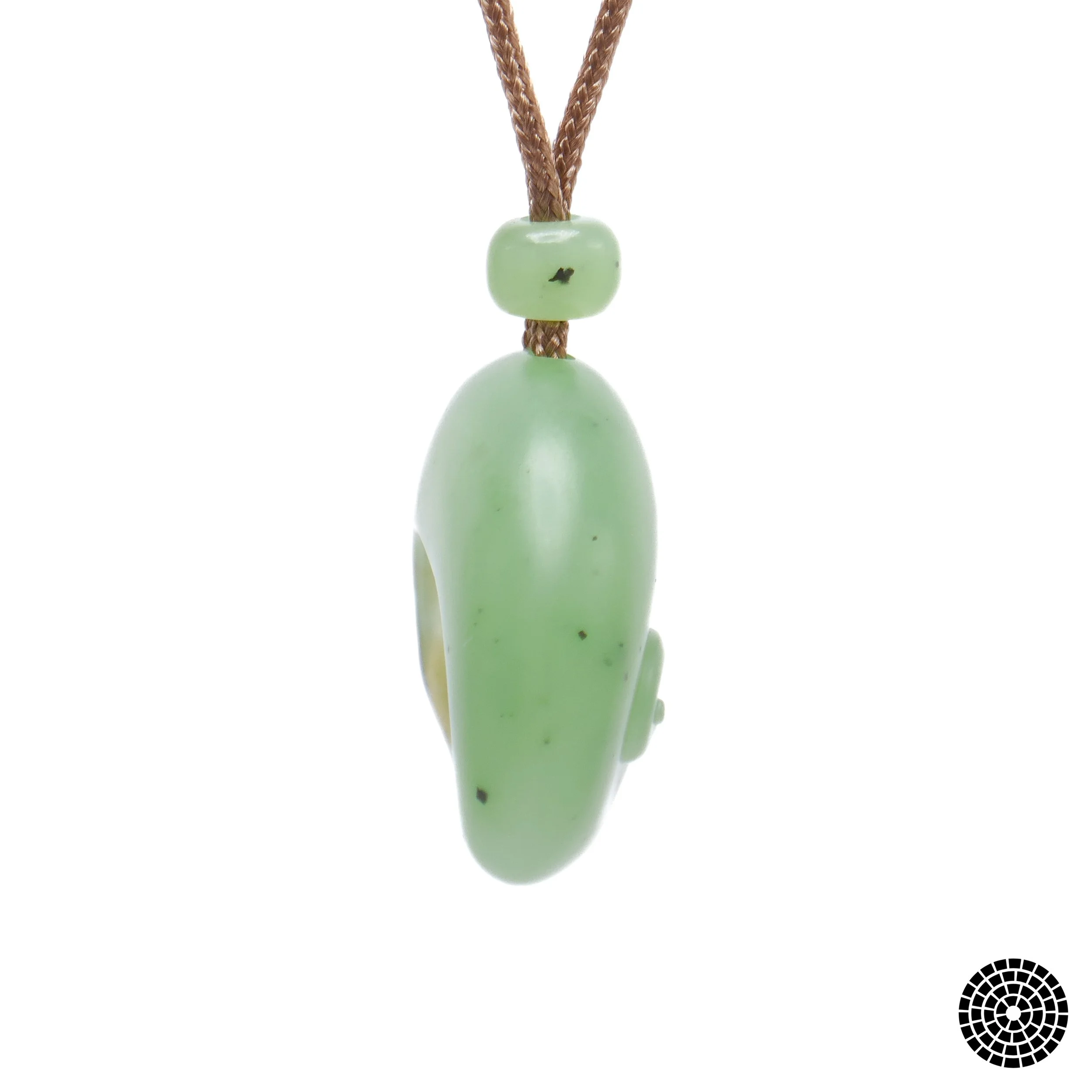 Handmade Jade pendant seashell meander descendant serenity balance wonderment -32.jpg