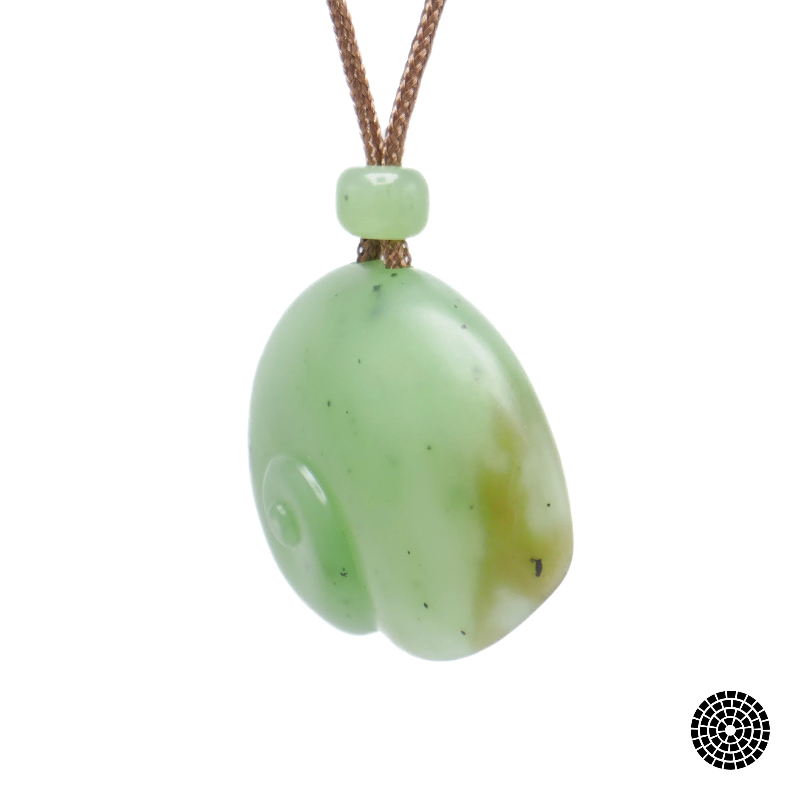 Handmade Jade pendant seashell meander descendant serenity balance wonderment -33.jpg
