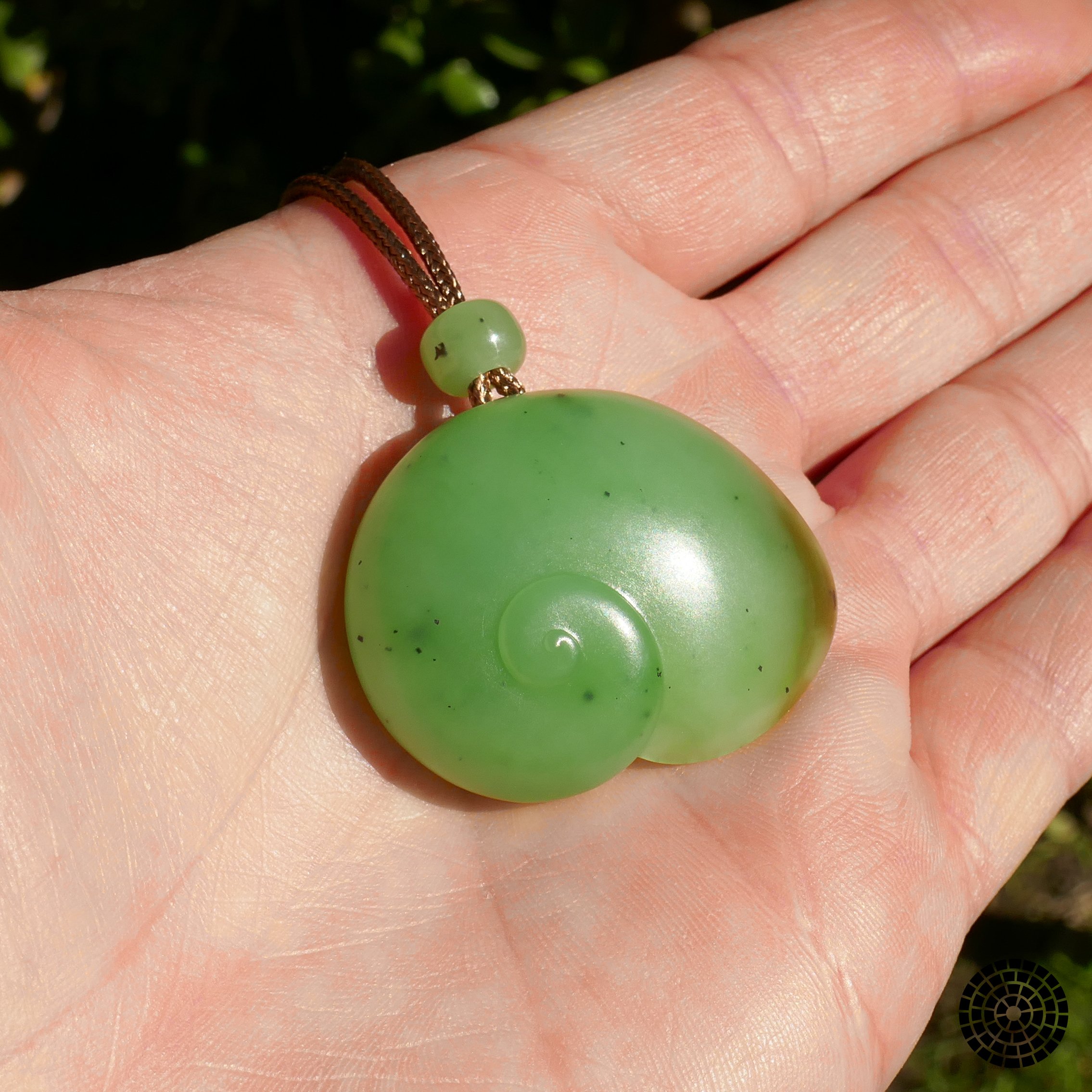 Handmade Jade pendant seashell meander descendant serenity balance wonderment -59.jpg