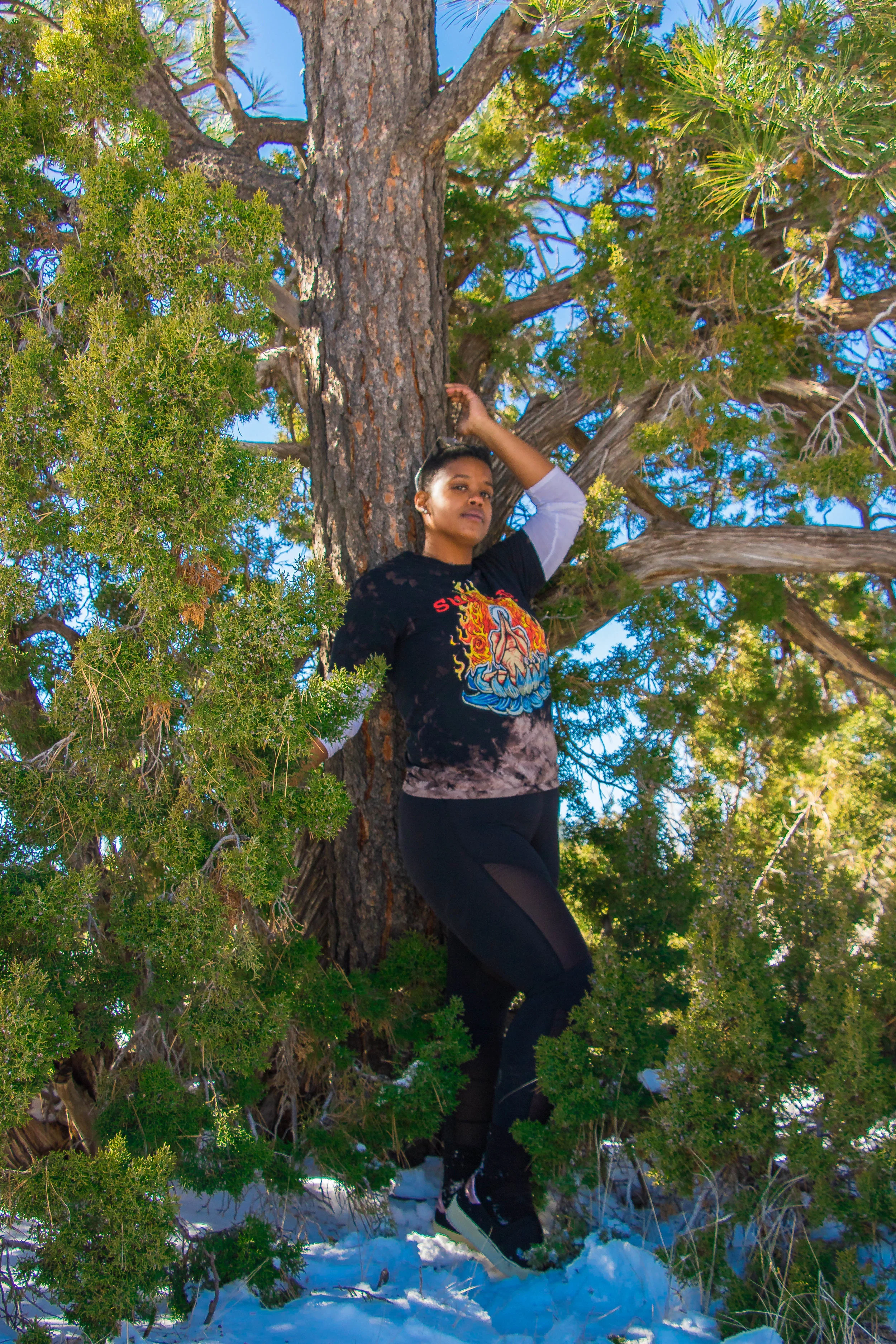 After: Photo of Maya Morris by KBR after Adobe Lightroom