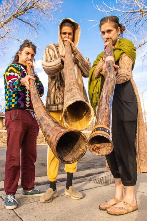 Psilosapiens (Stefan Dragic, Cooper Montgomery, and Summer Barbone) - Photo by KBR