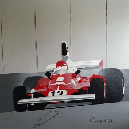 “Lauda at Monaco” by Arthur Benjamins