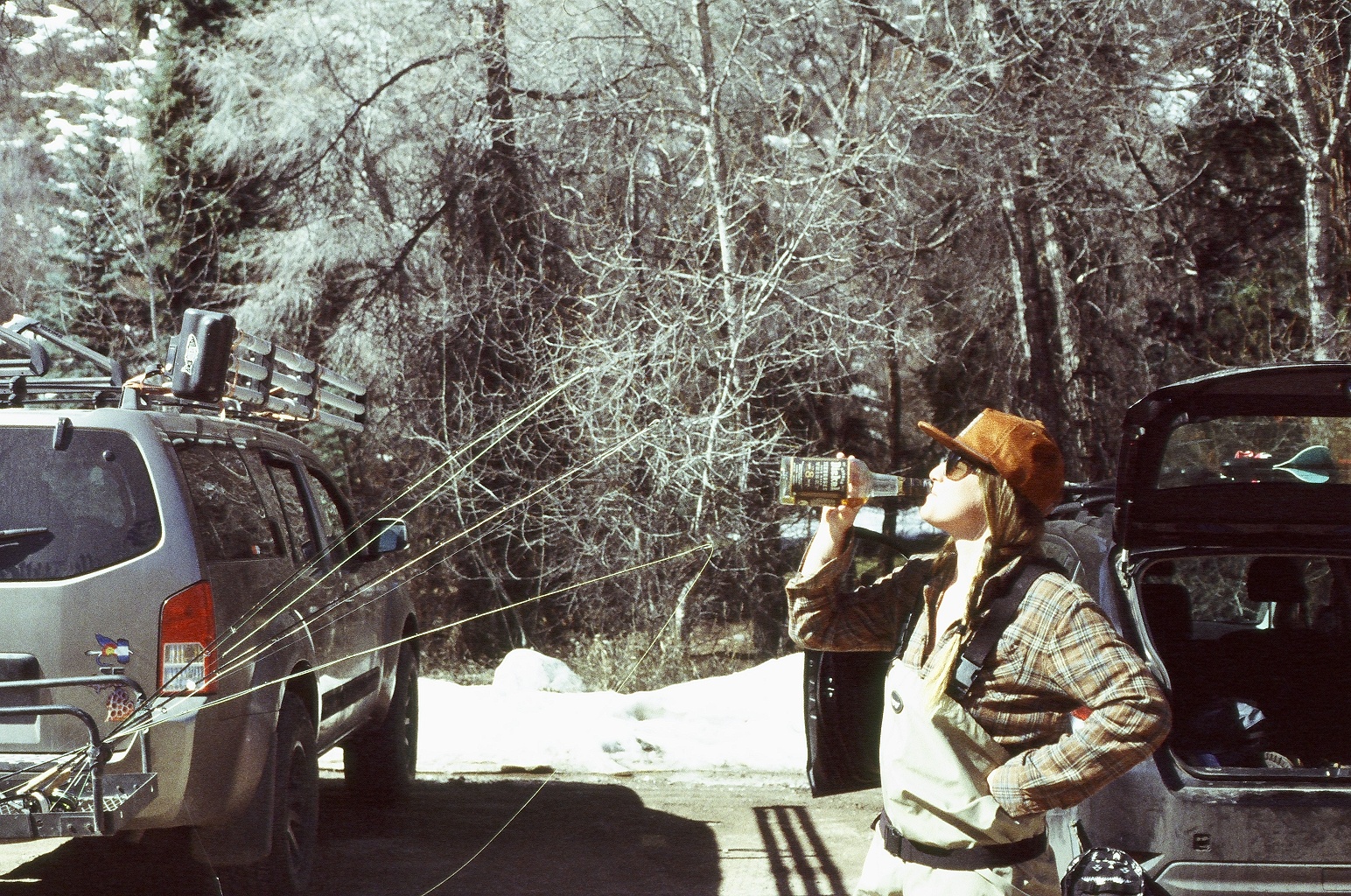 10 AM on the Roaring Fork, Aspen, Colorado