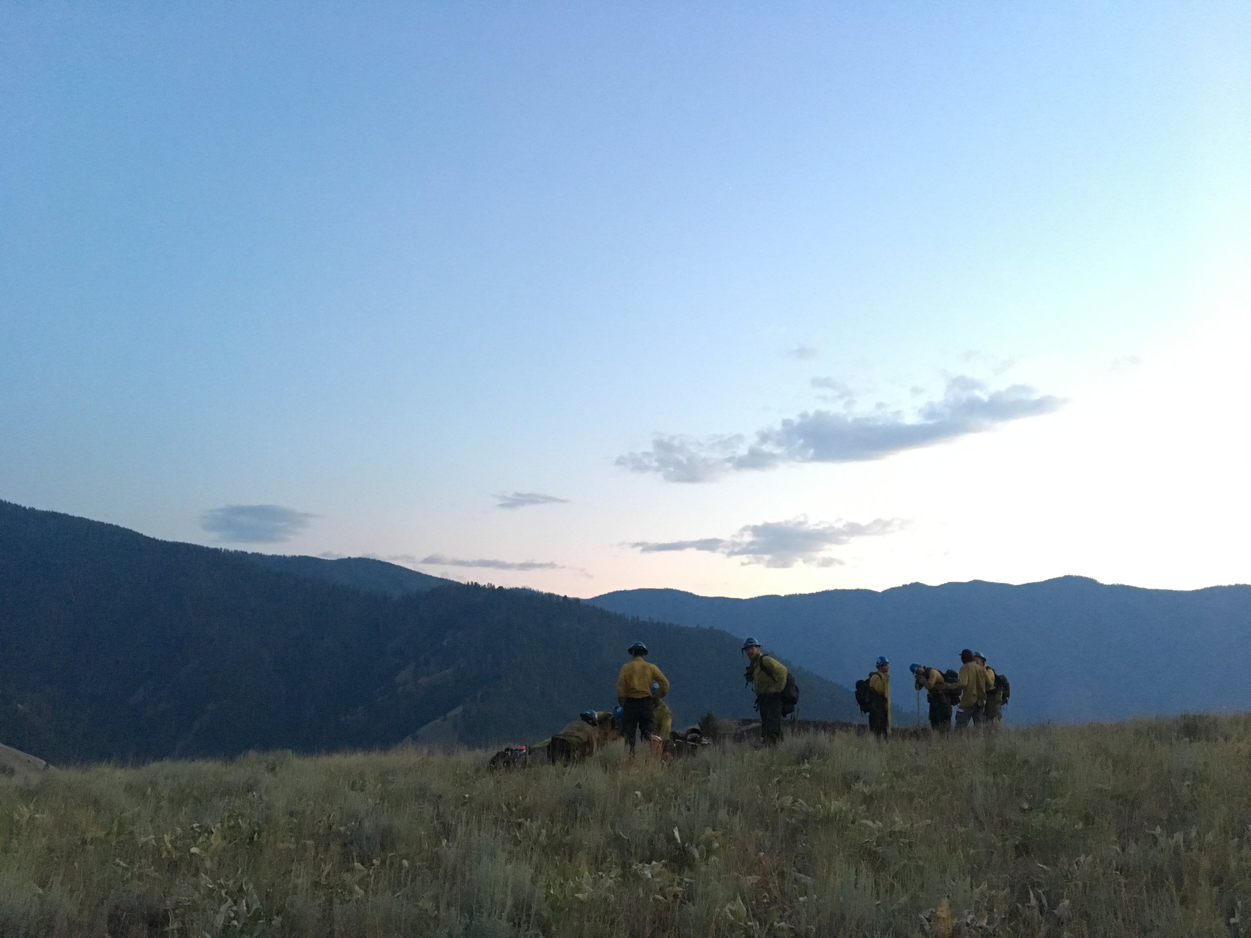 Evening on an IA, Salmon River, Idaho