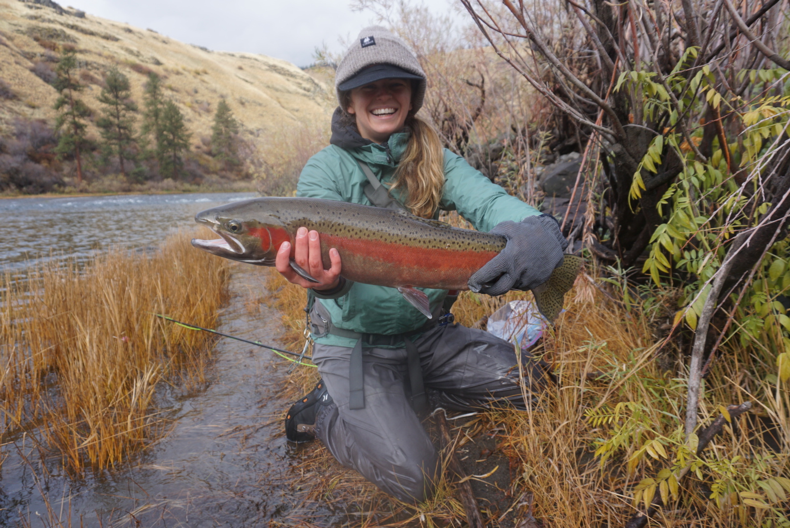 Me actually flyfishing.