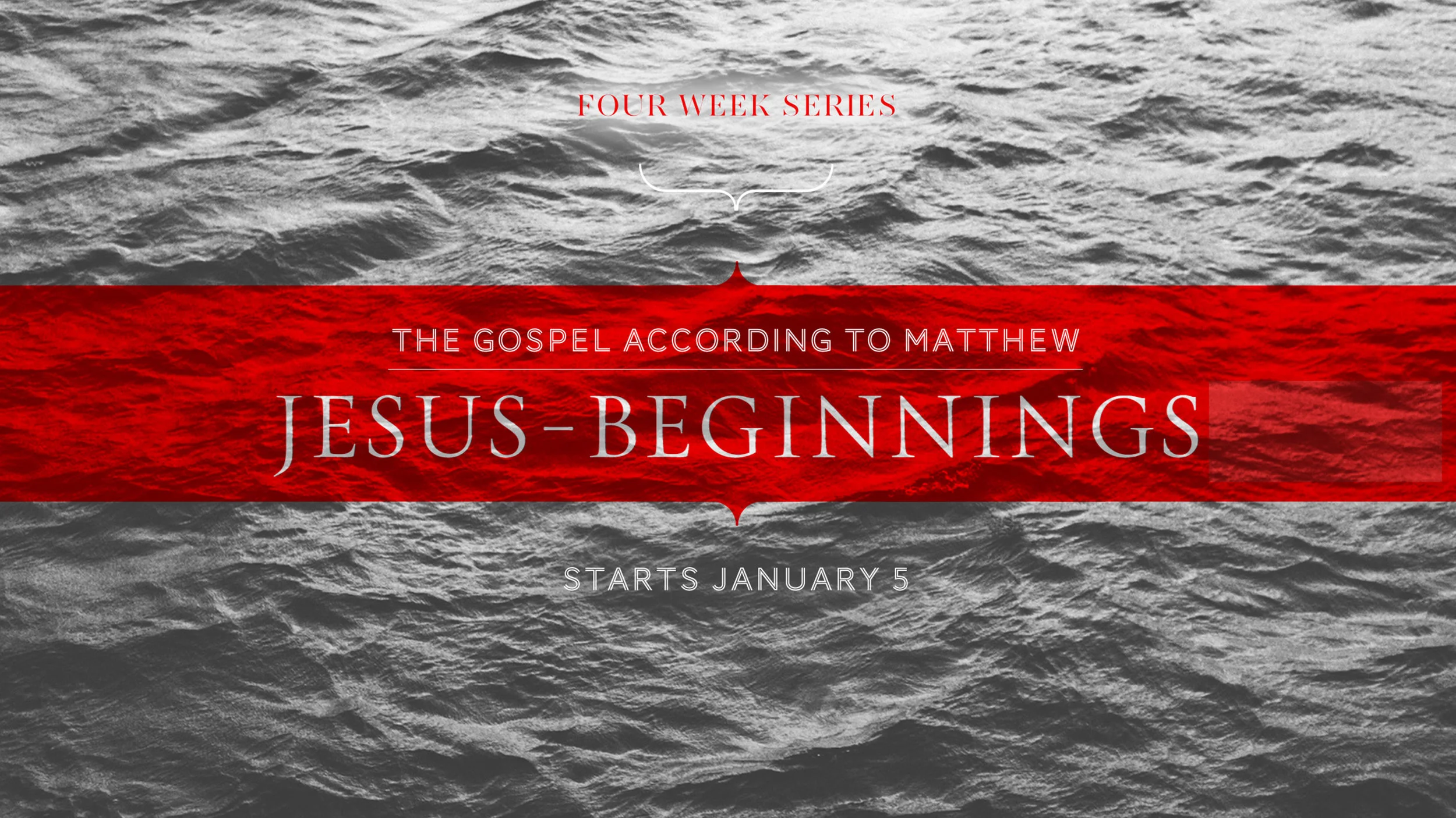 Jesus Beginnings