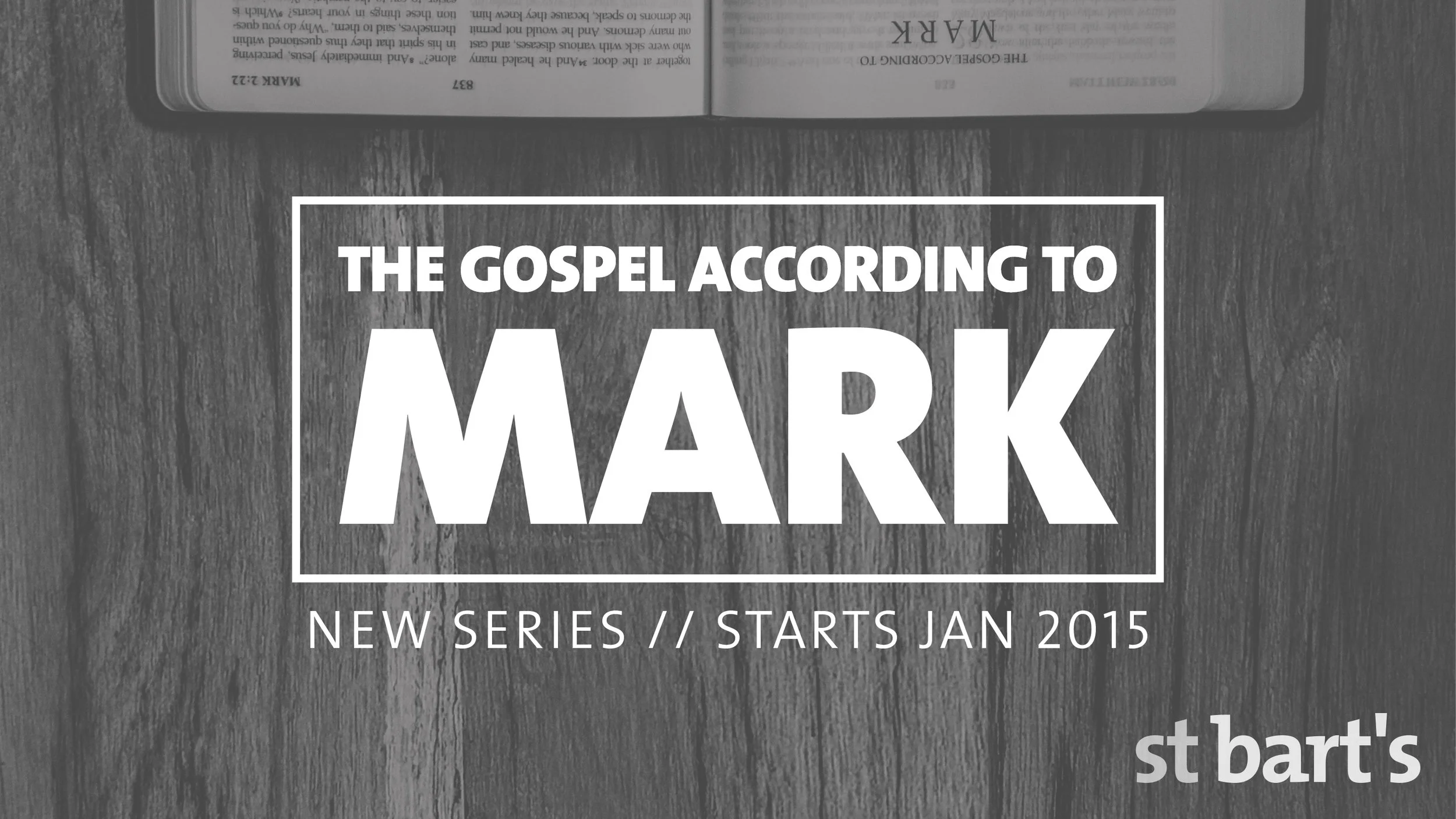 The Gospel According to Mark