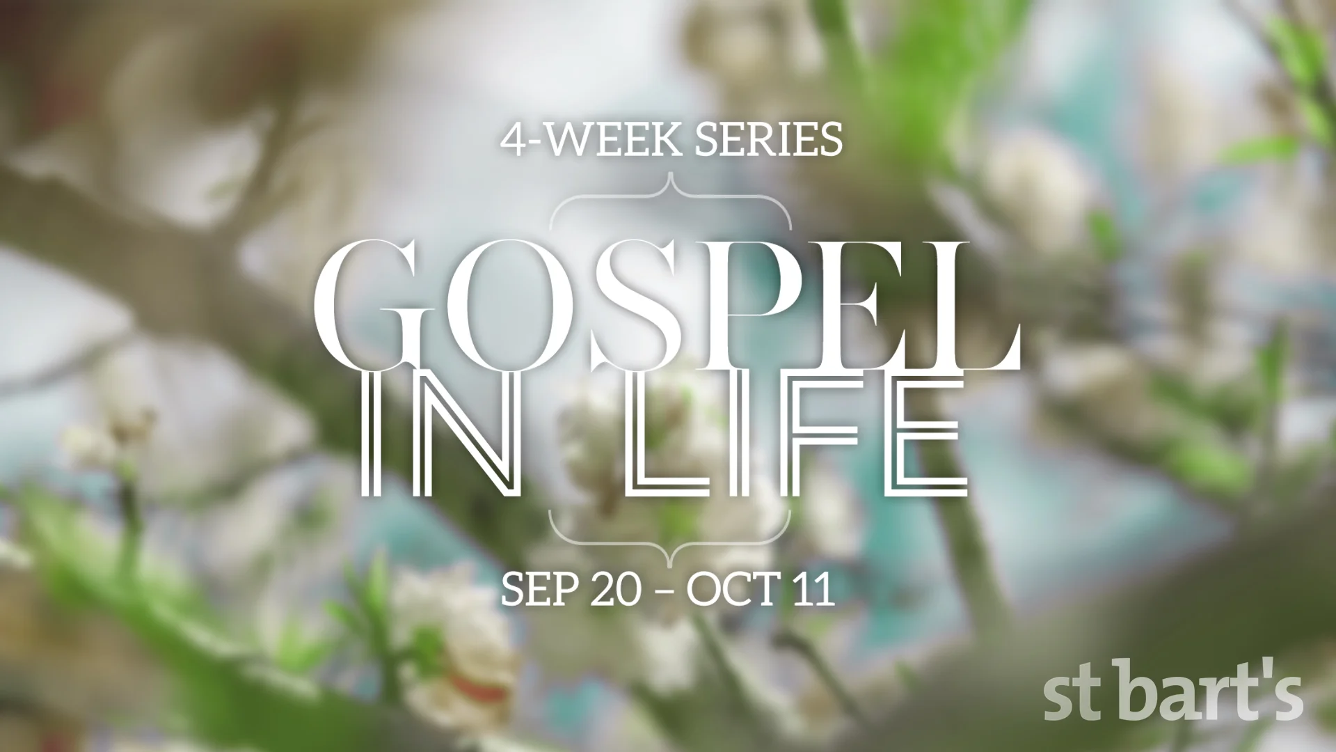 Gospel in Life