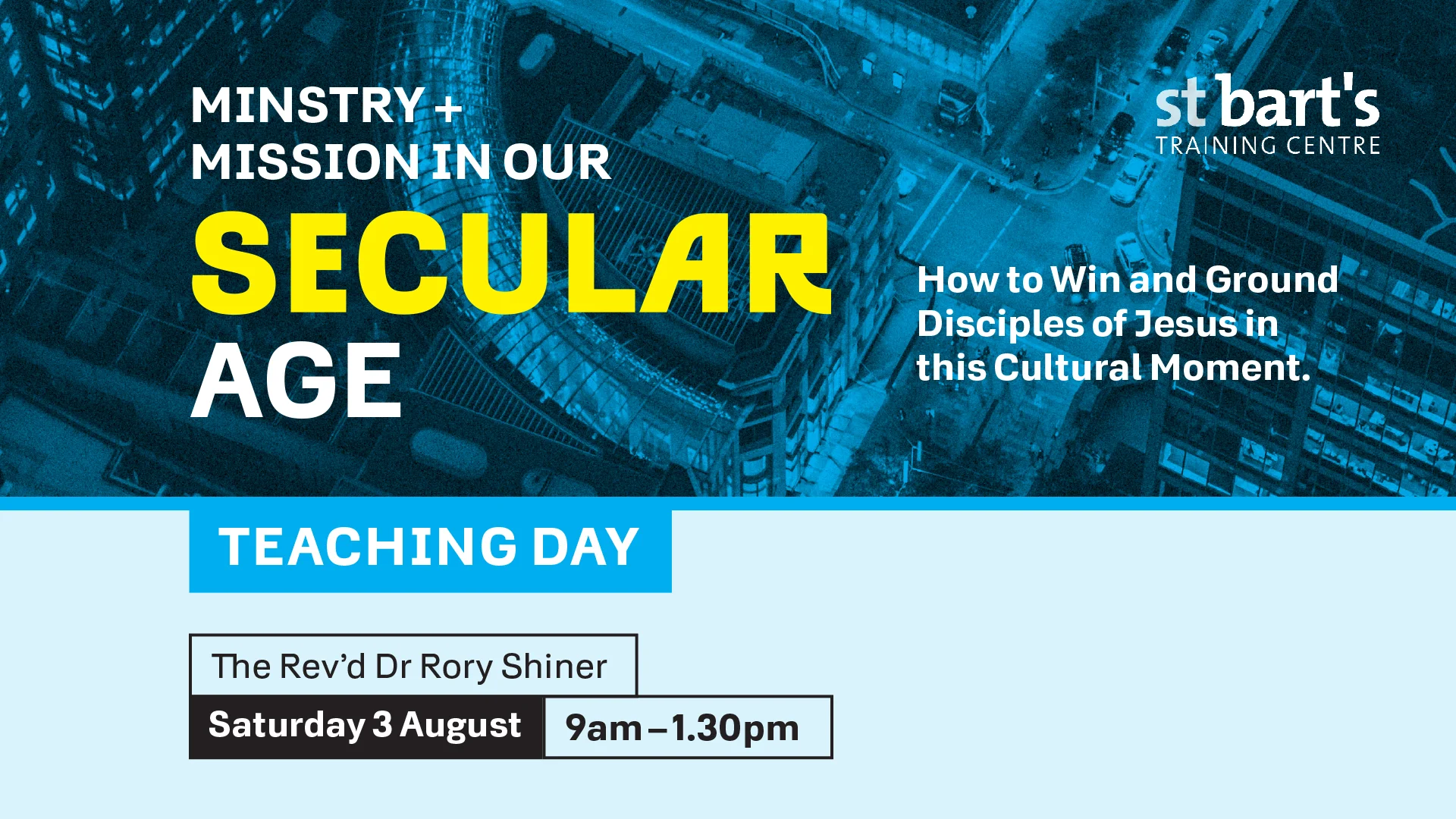 "Mission and Ministry in our Secular Age" Teaching Day 2019