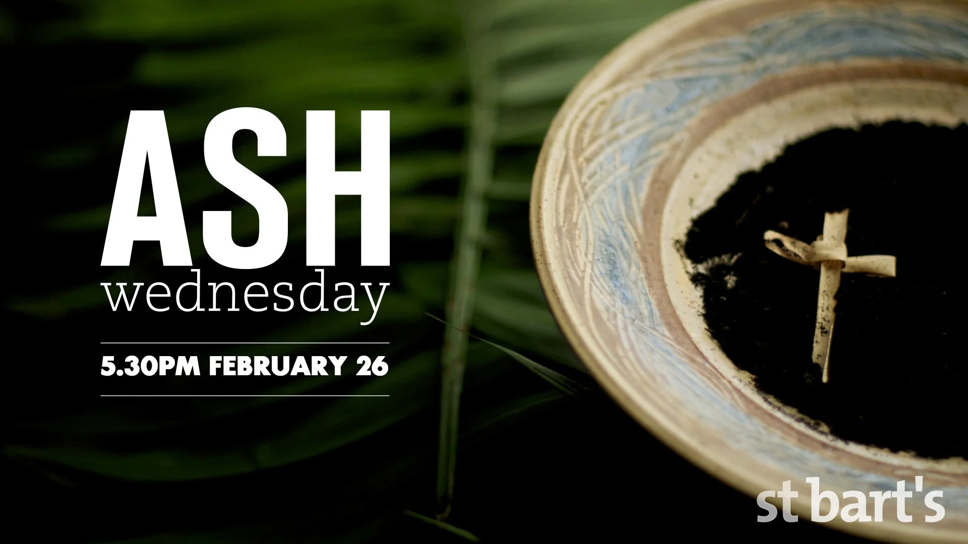 Ash Wednesday Service