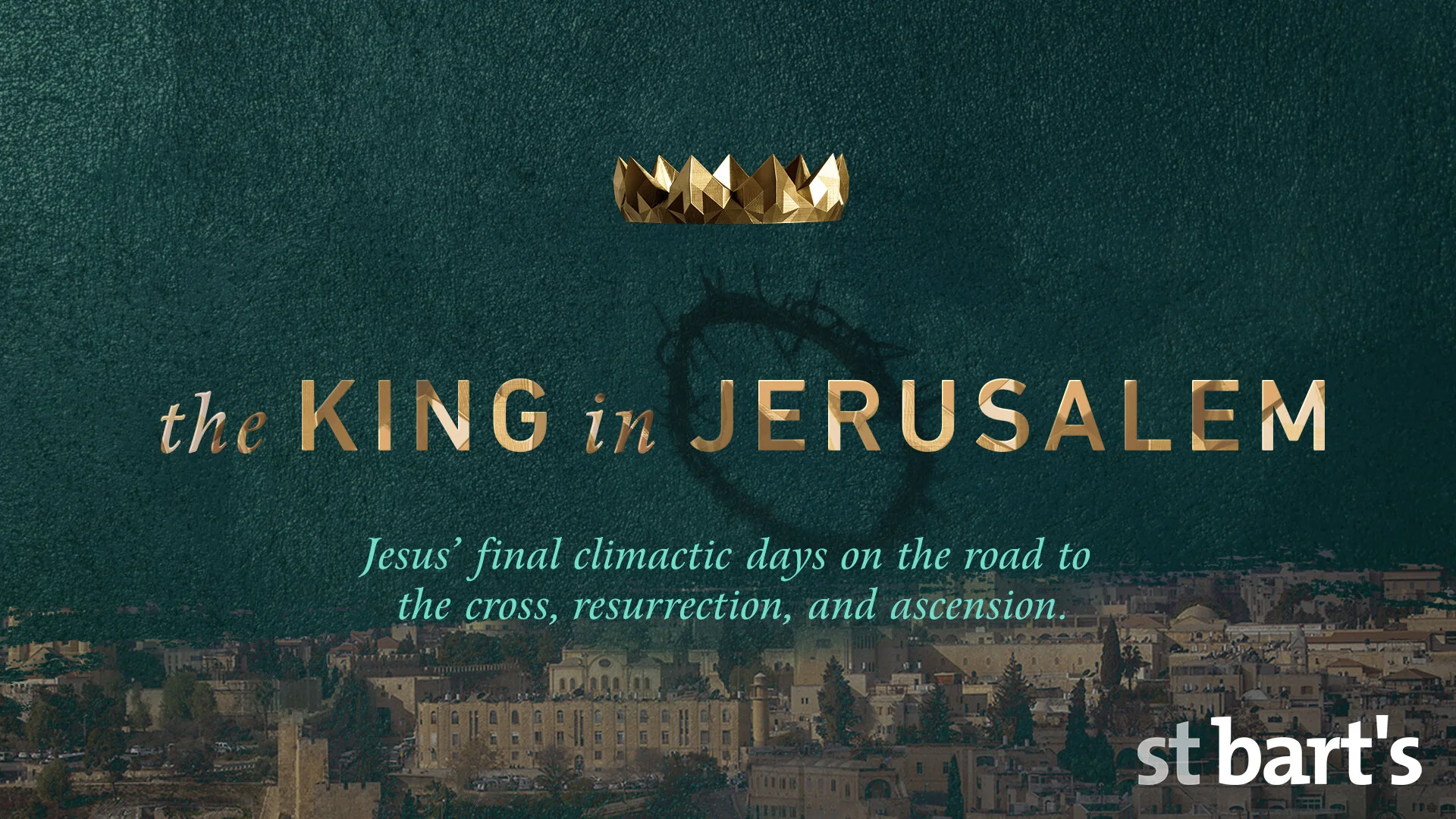 The King in Jerusalem - All Authority