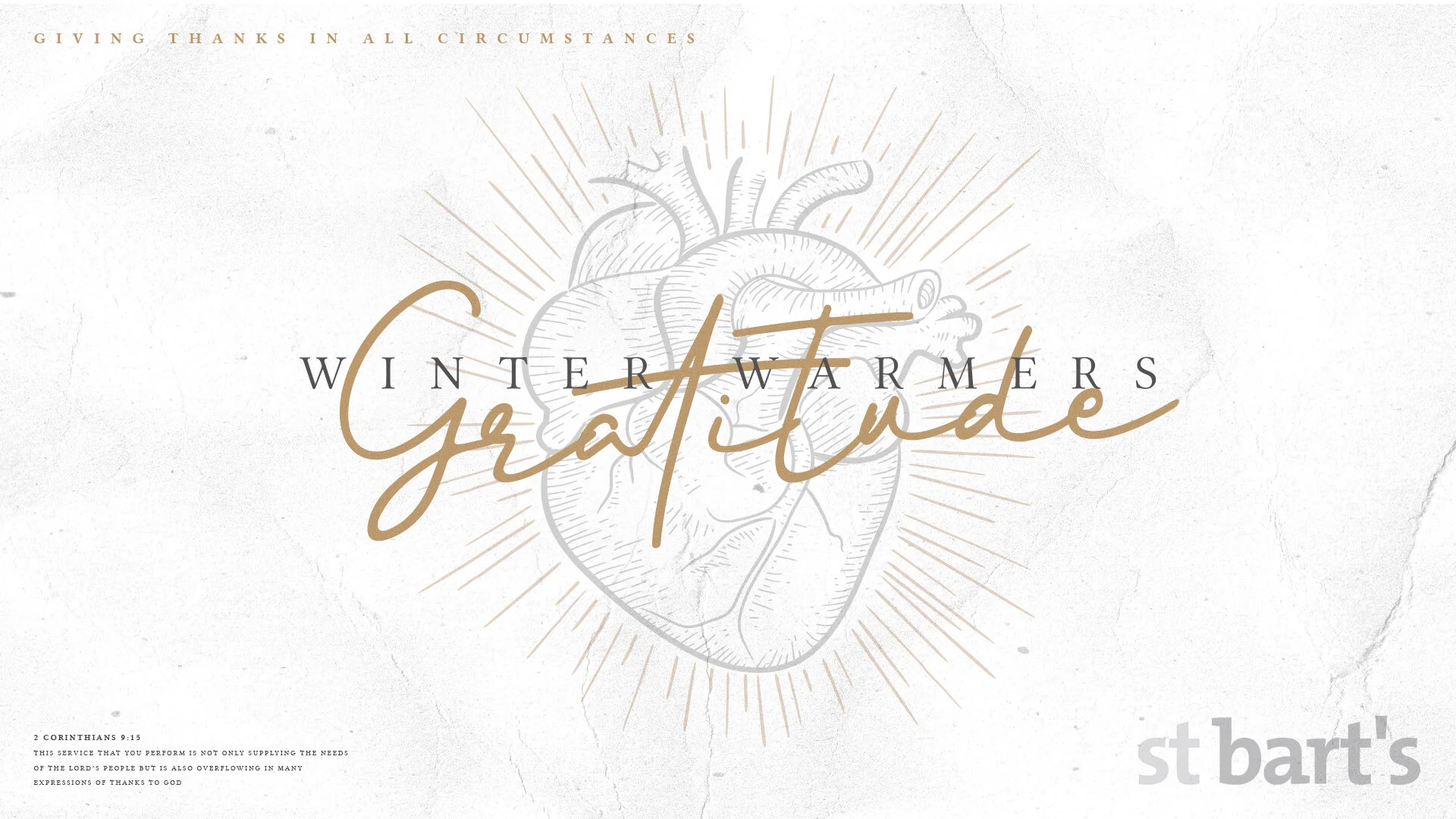 Winter Warmers: Gratitude