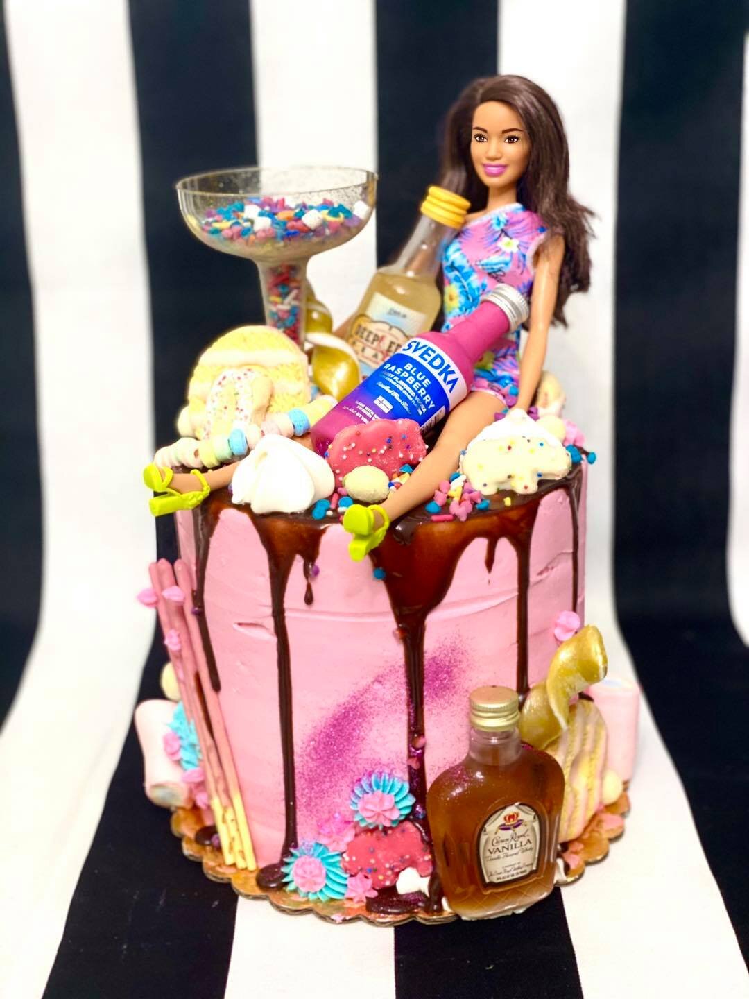 The Cupcake Lady - Drunk Barbie cake | Facebook