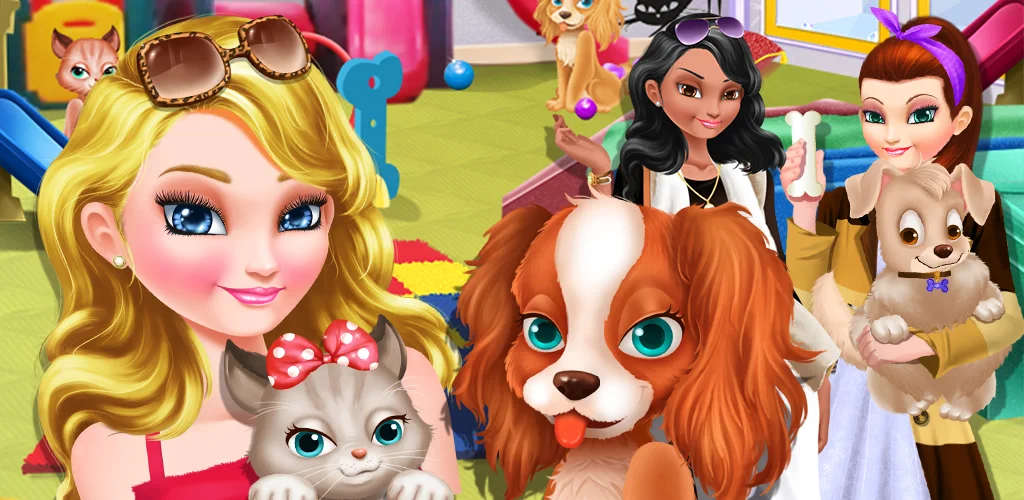 PET HOTEL - FLUFFY SALON STORY There’s no reason to leave your pet at home when you go on vacation. Book a room at the Pet Hotel and have a fun weekend with your pet! The Pet Hotel is a luxury hotel just for Fido and you, and there are tons of activities to keep you busy. 