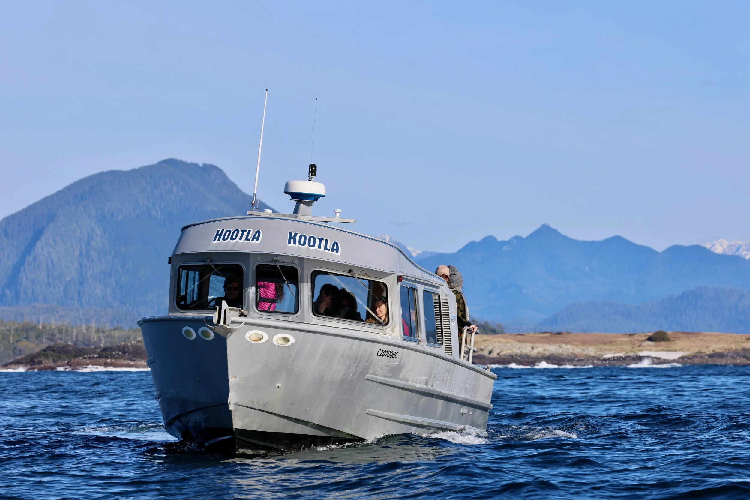 Bear Watching Boat in Tofino