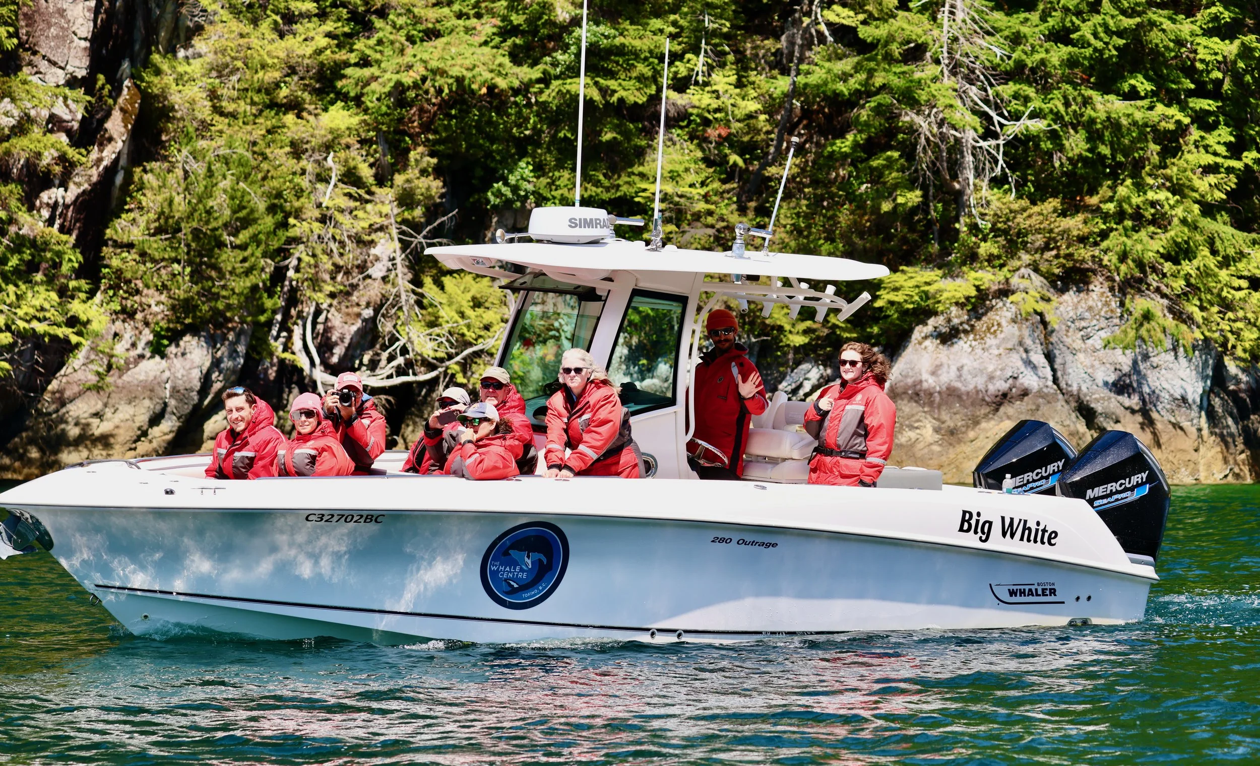 Bear Watching Tour Boat in Tofino