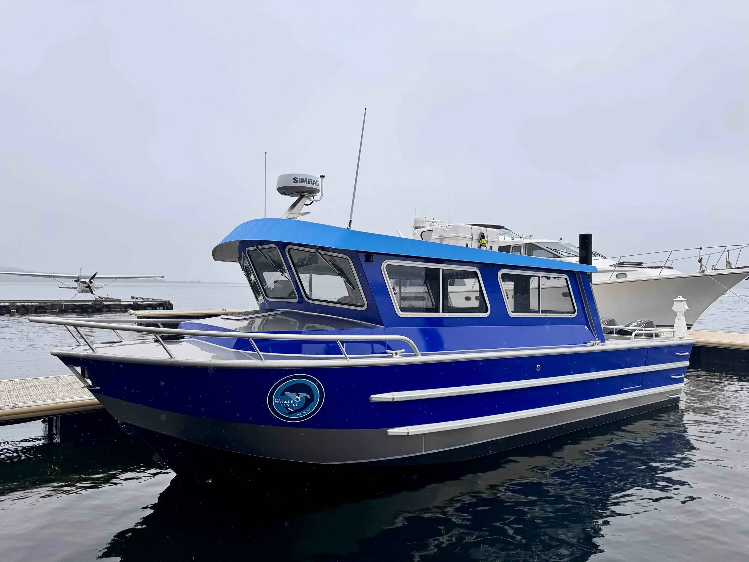 Whale Watching Boat in Tofino