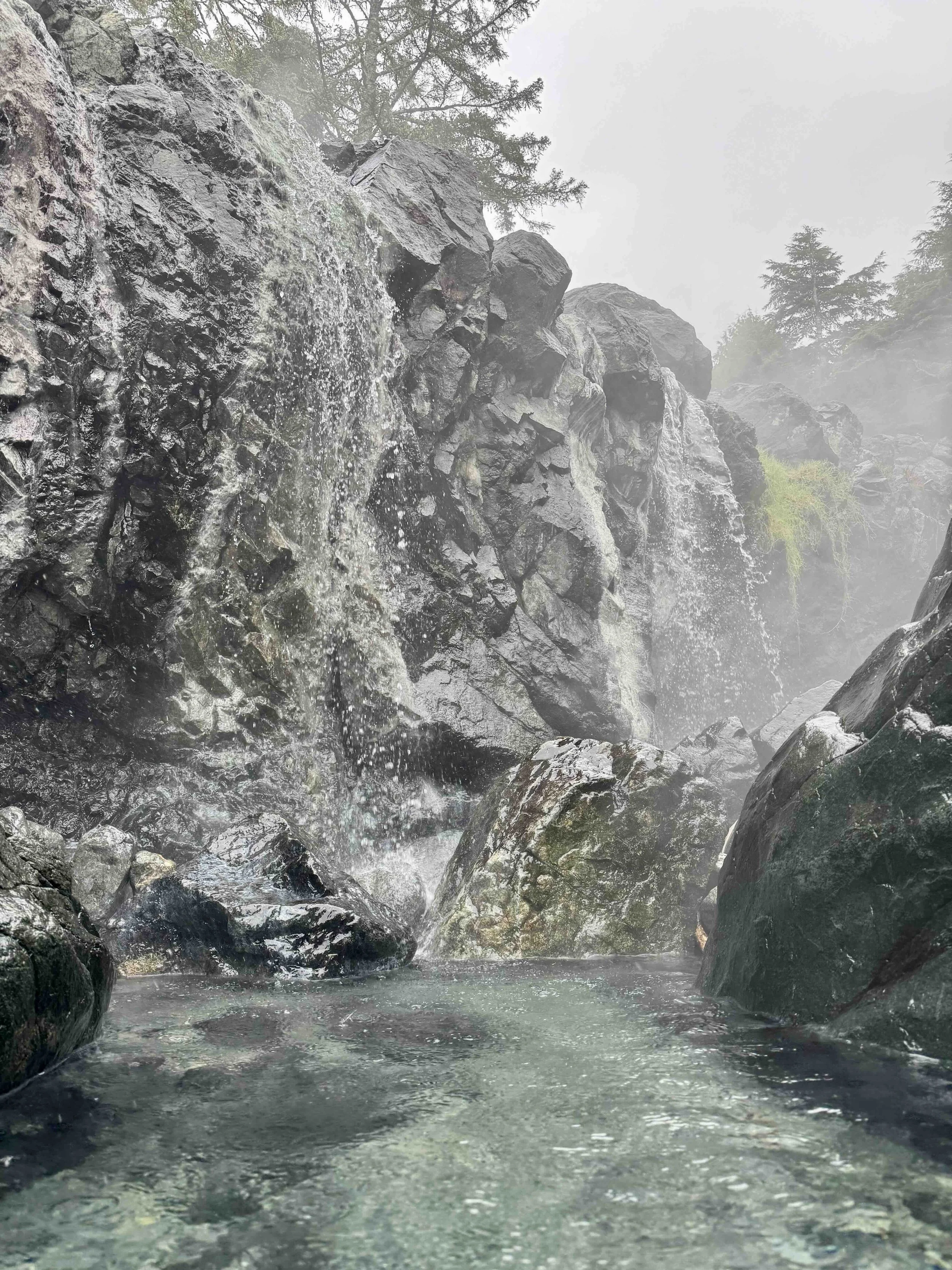 Hot Springs Cove pools